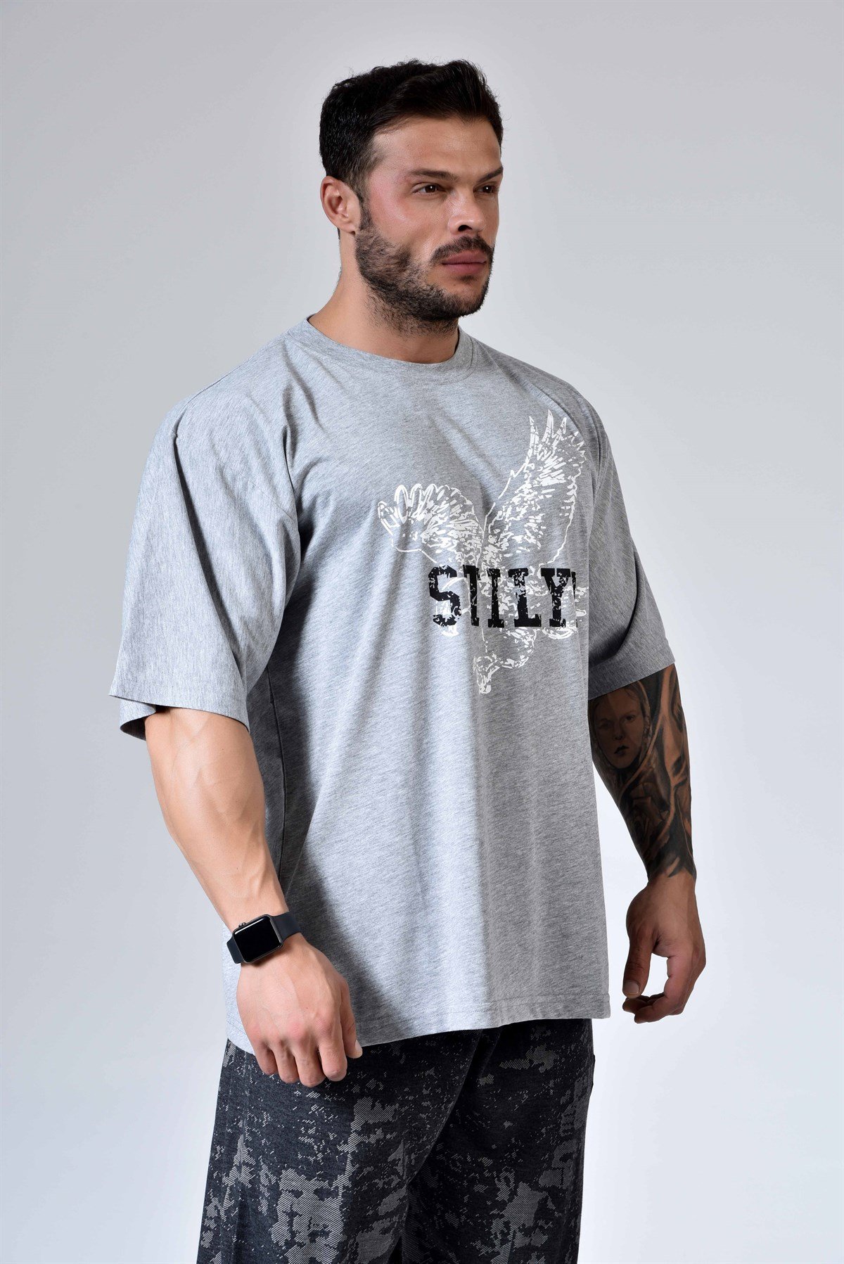 Oversize Streetwear Eagle T-shirt