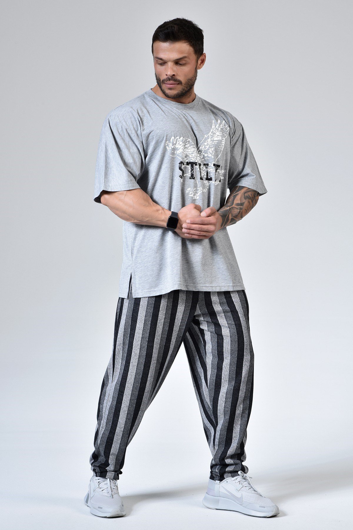 Oversize Streetwear Eagle T-shirt