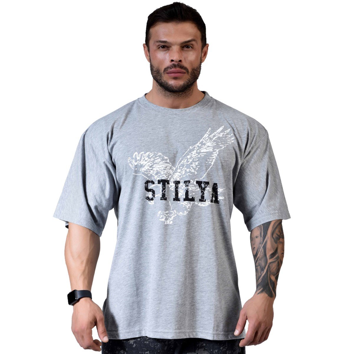 Oversize Streetwear Eagle T-shirt