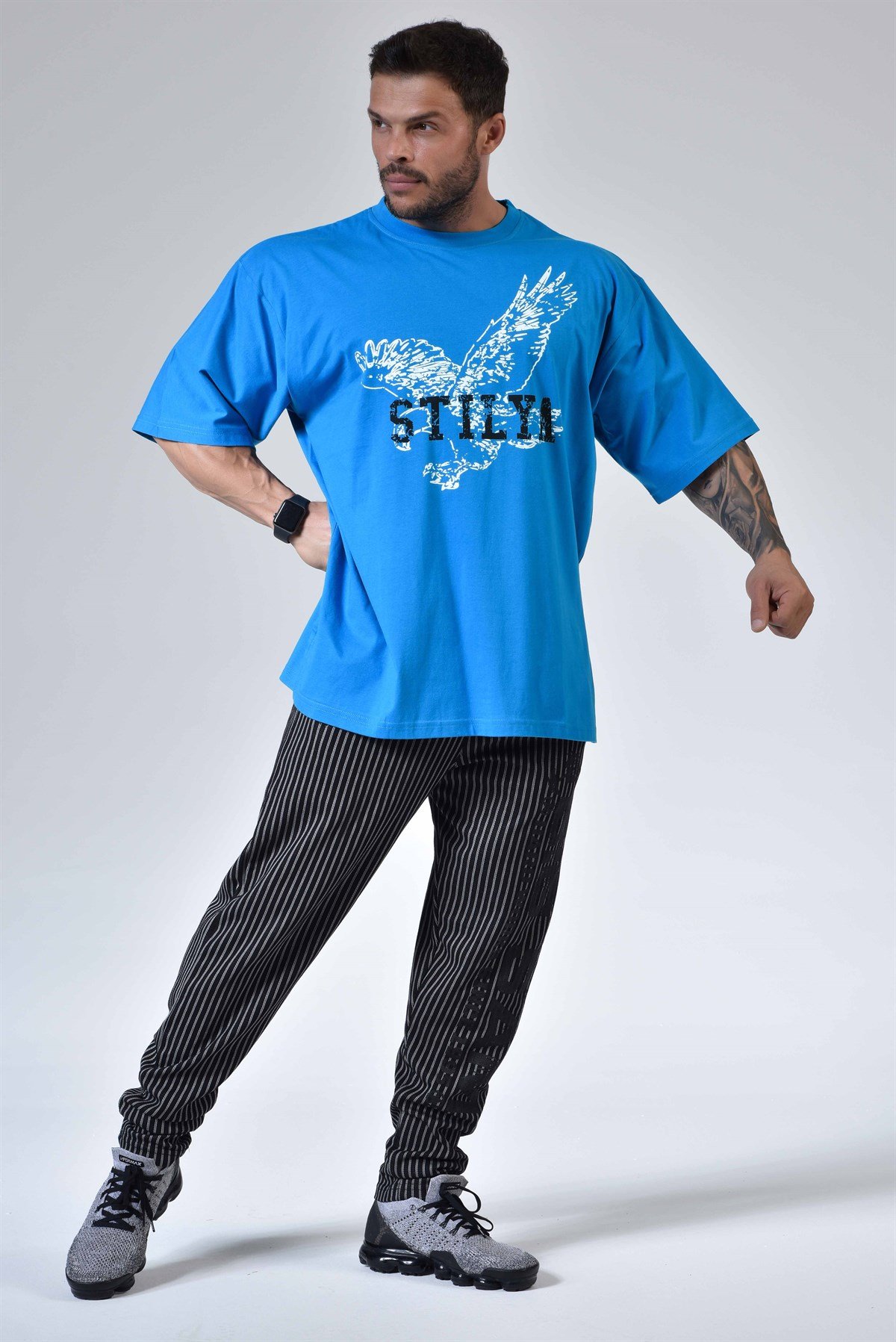 Oversize Streetwear Eagle T-shirt