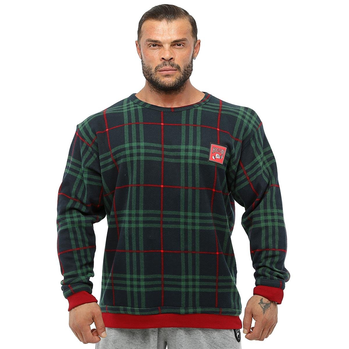 Plaid Sweater 4706