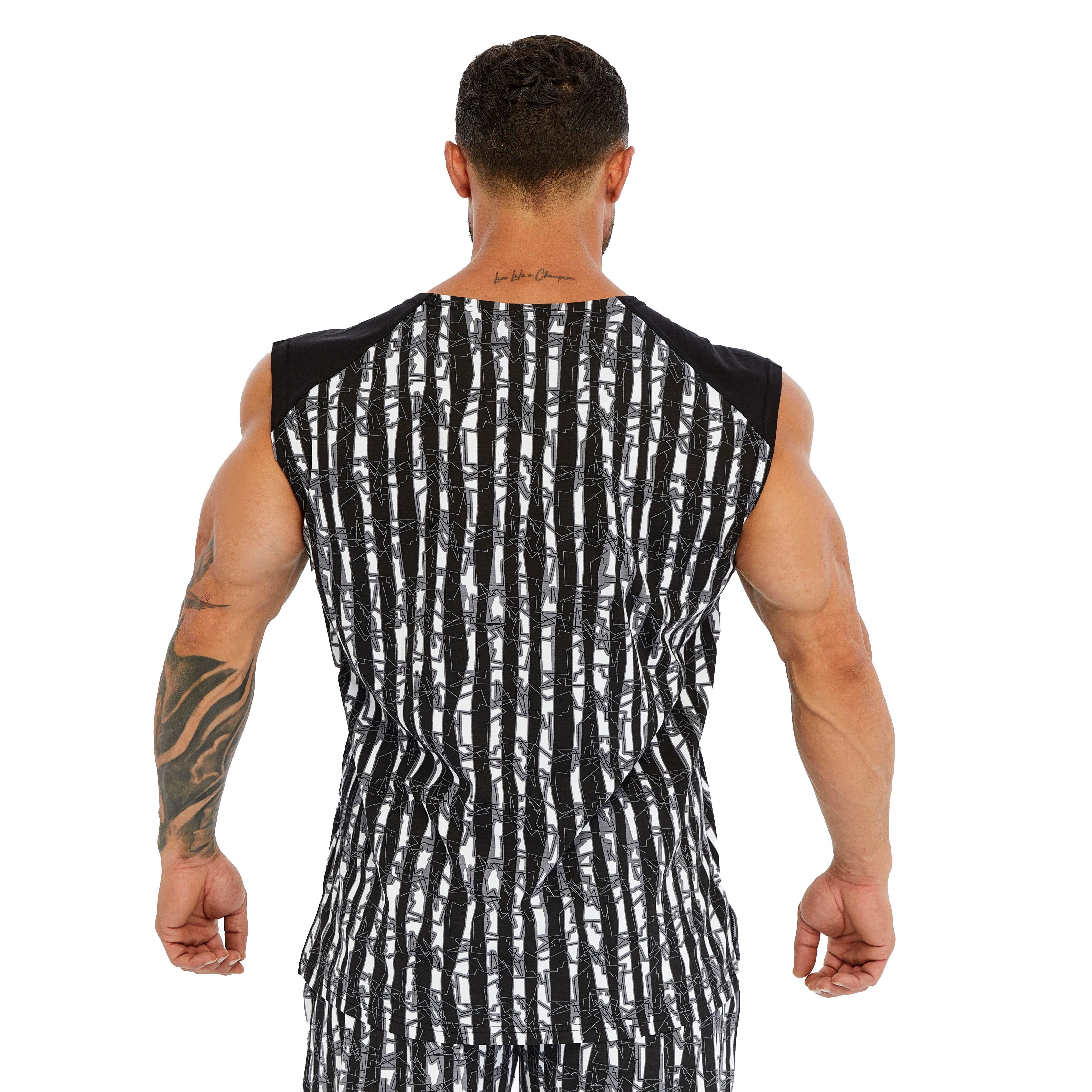 Sleeveless Gym Oversize T-shirt