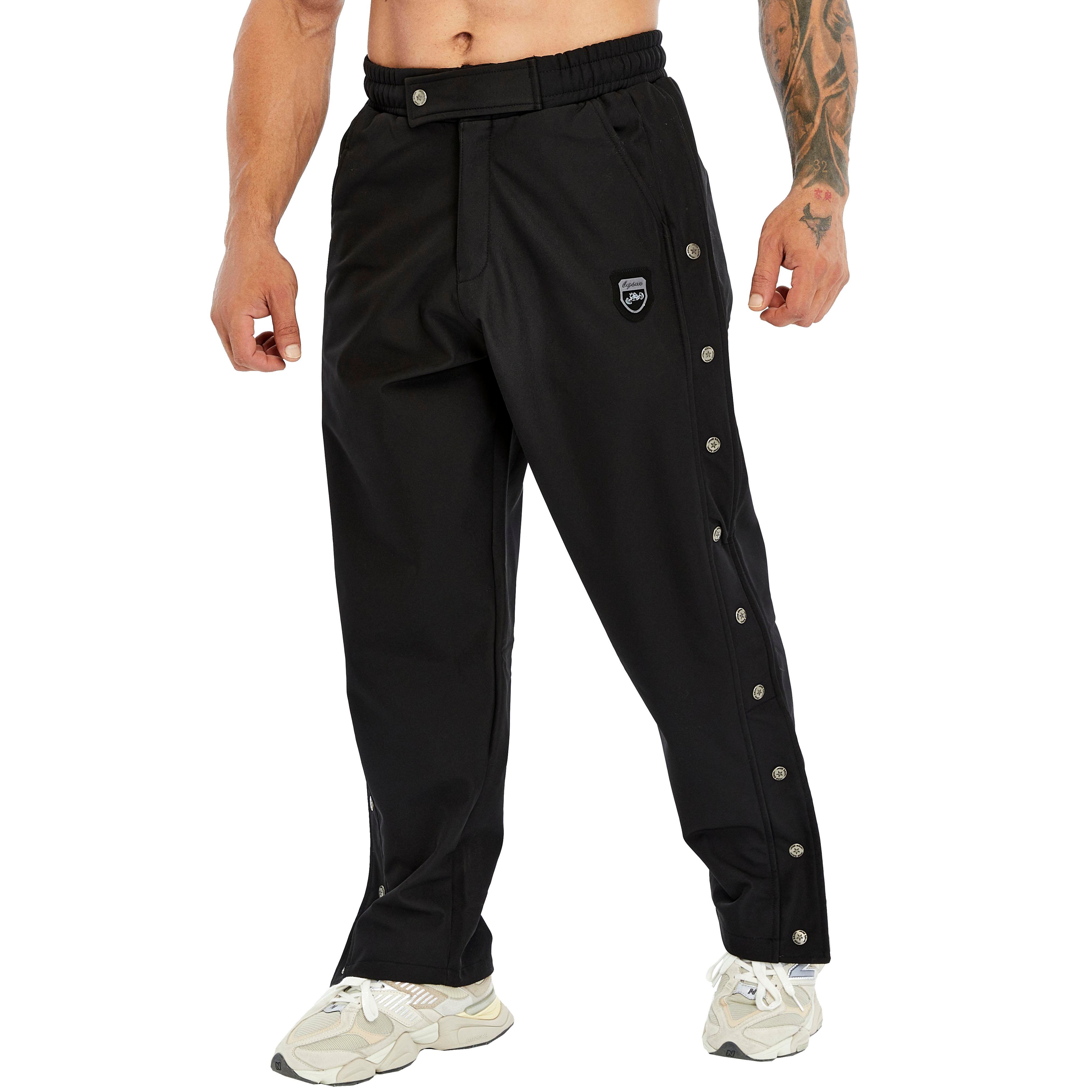 Softshell Workout Black Pants 1216