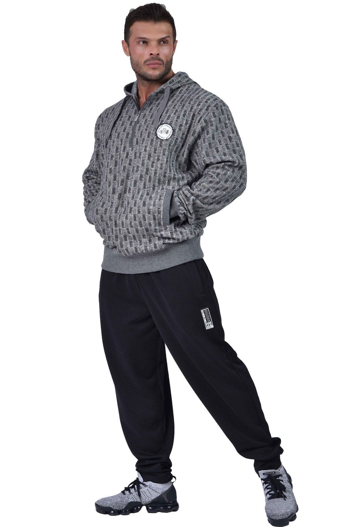 Stone Winter Hooded Sweater