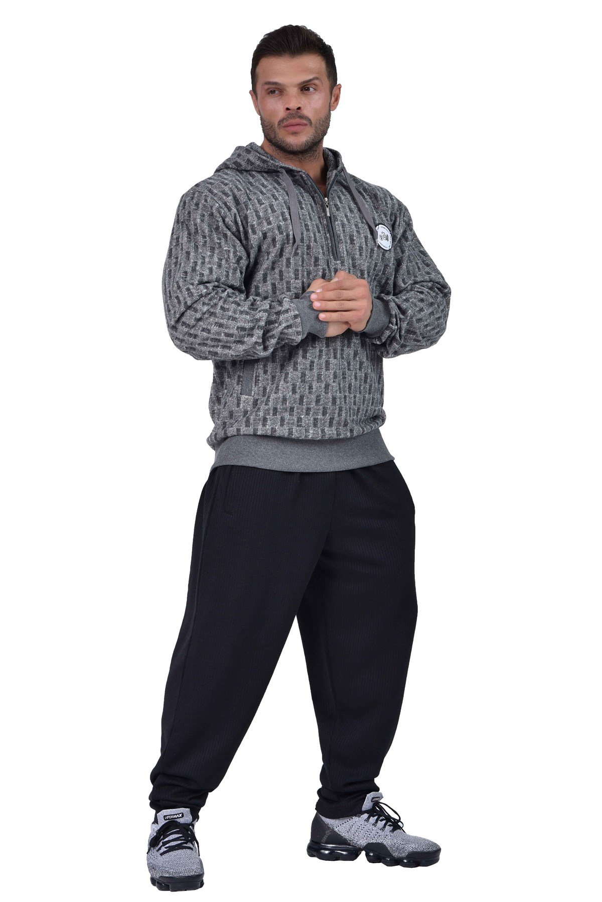 Stone Winter Hooded Sweater