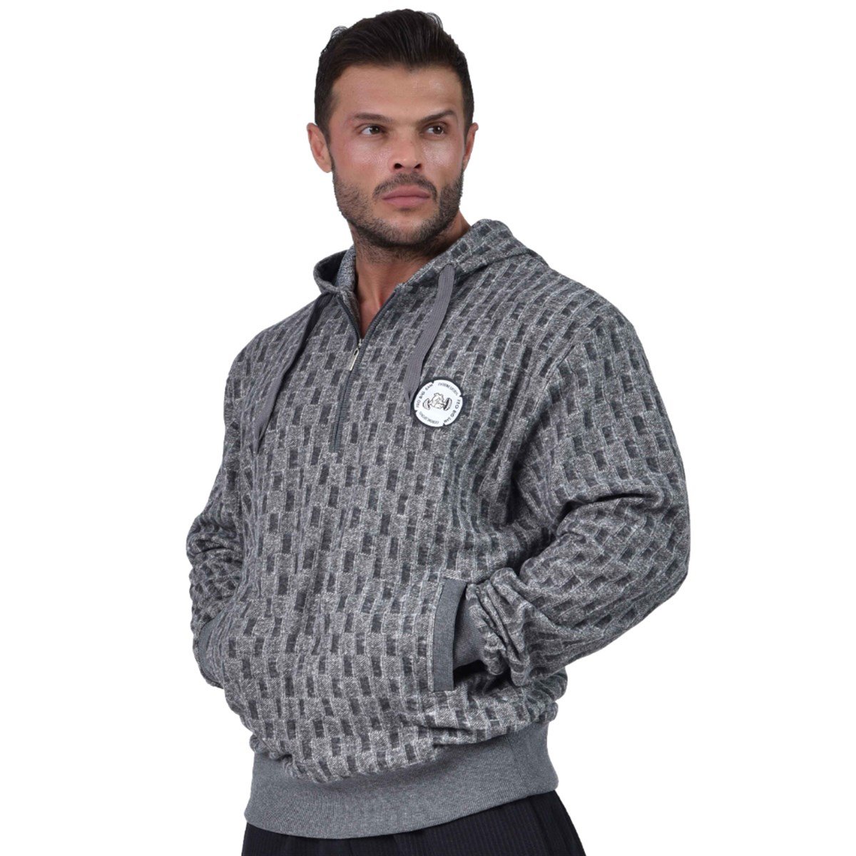 Stone Winter Hooded Sweater