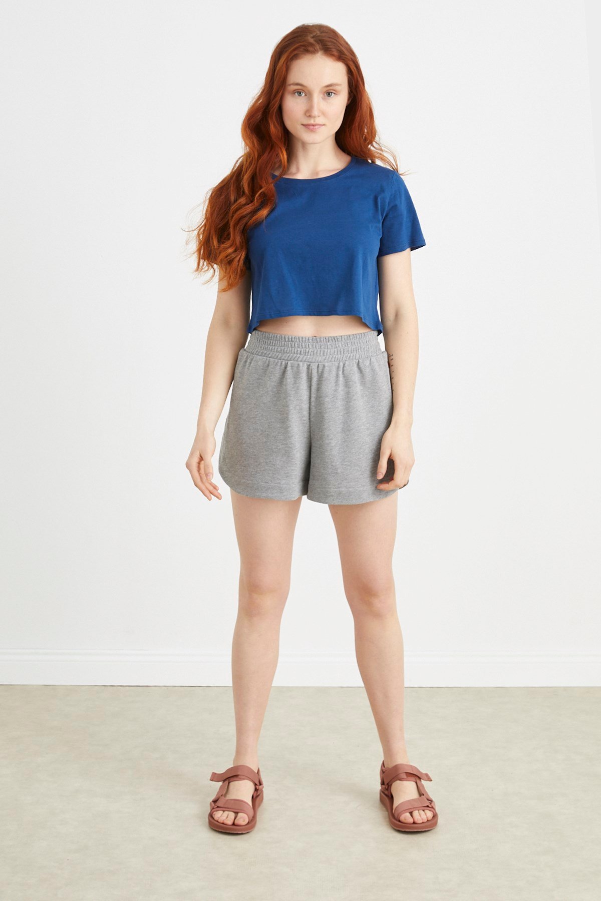 INDIGO KISA TSHIRT | curly
