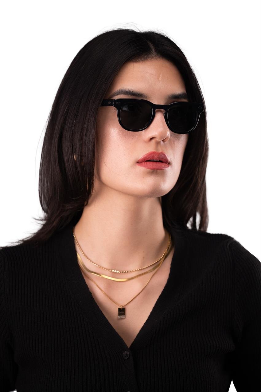 Moscot GELT BLACK 46 Unisex Güneş Gözlüğü