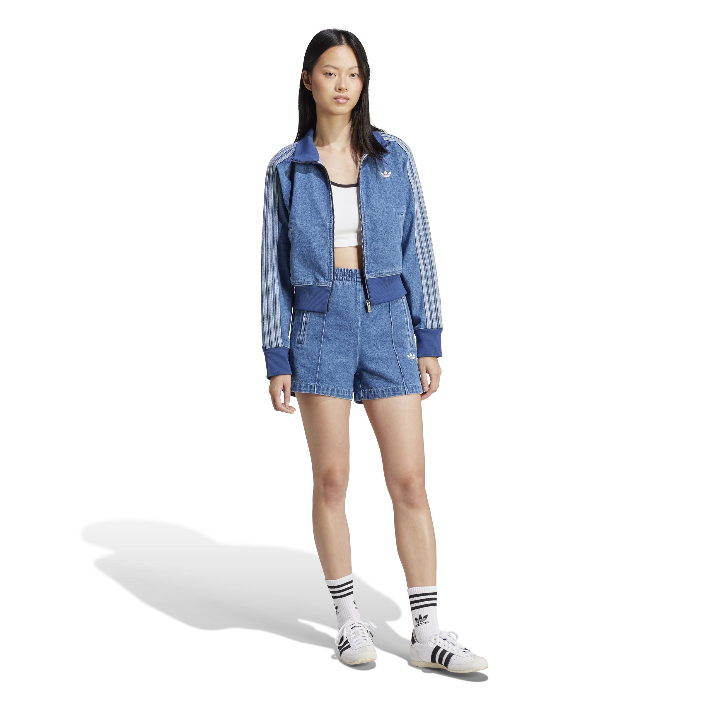 Adidas Adicolor Denim  Kadın Eşofman Üstü JD2570