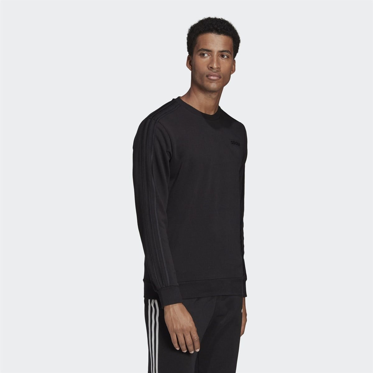 Adidas E 3S Crew Ft Erkek Sweat
