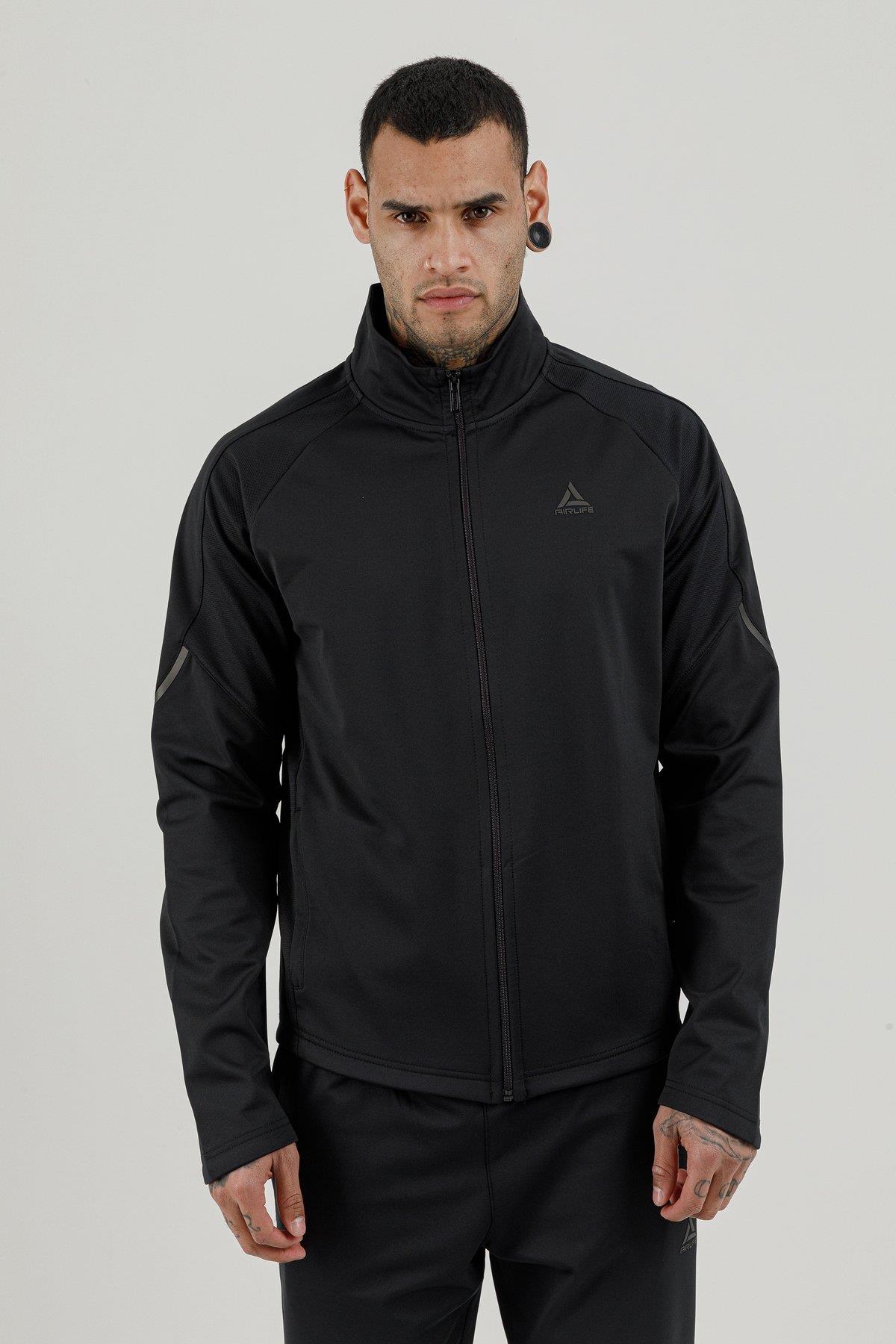 Air Life Tam Boy Fermuarlı Erkek Dik Yaka Sw 180007