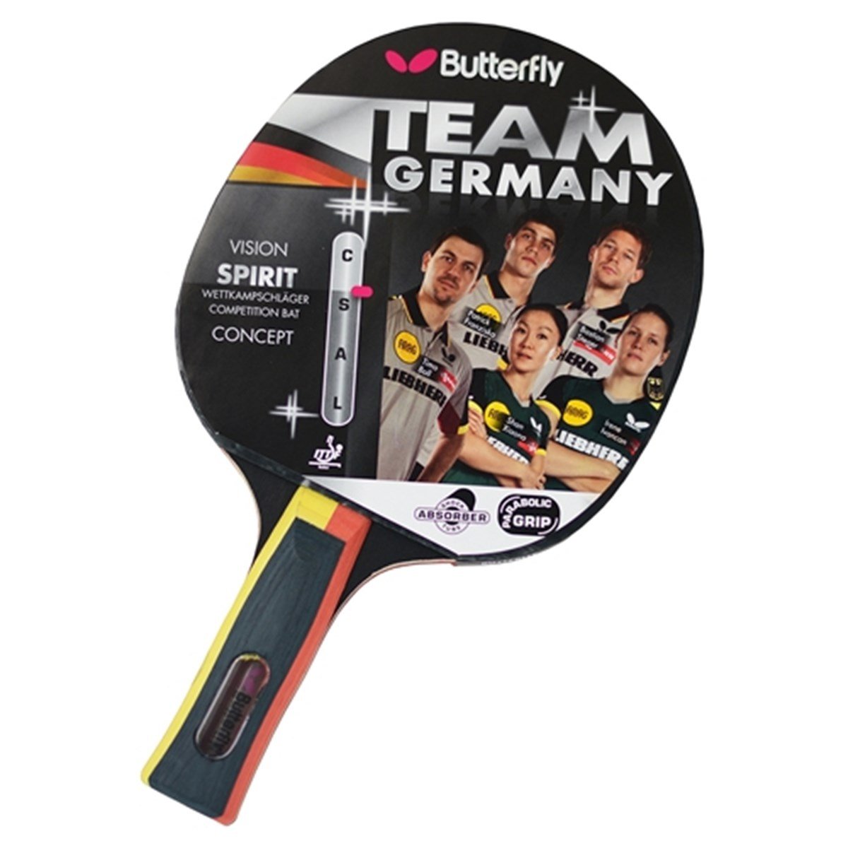 Butterfly Team Germany Spırıt P.P.Masa Tenisi Raketi