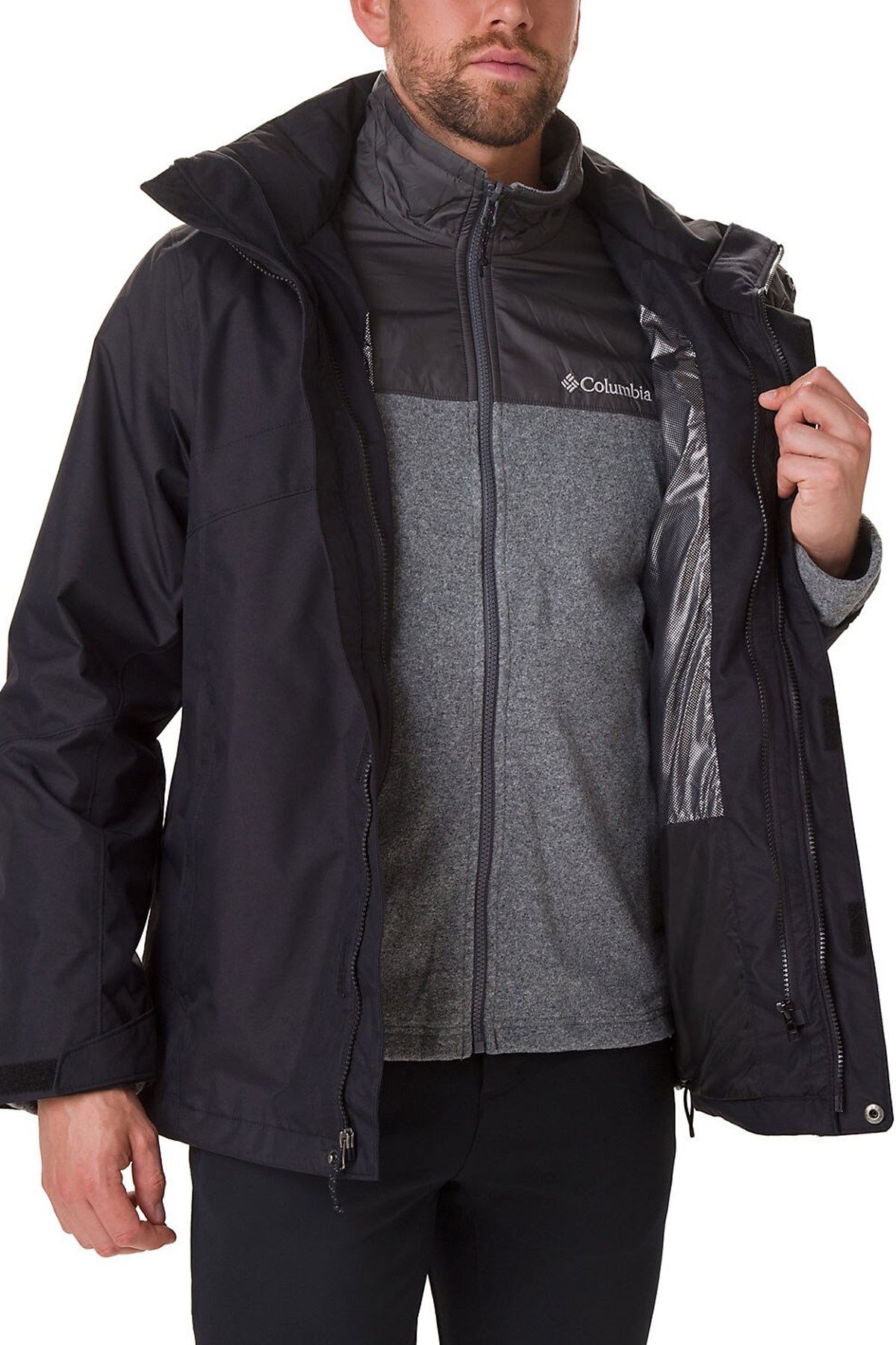 Columbia Bugaboo Iı Fleece Interchange Jacket Erkek Mont