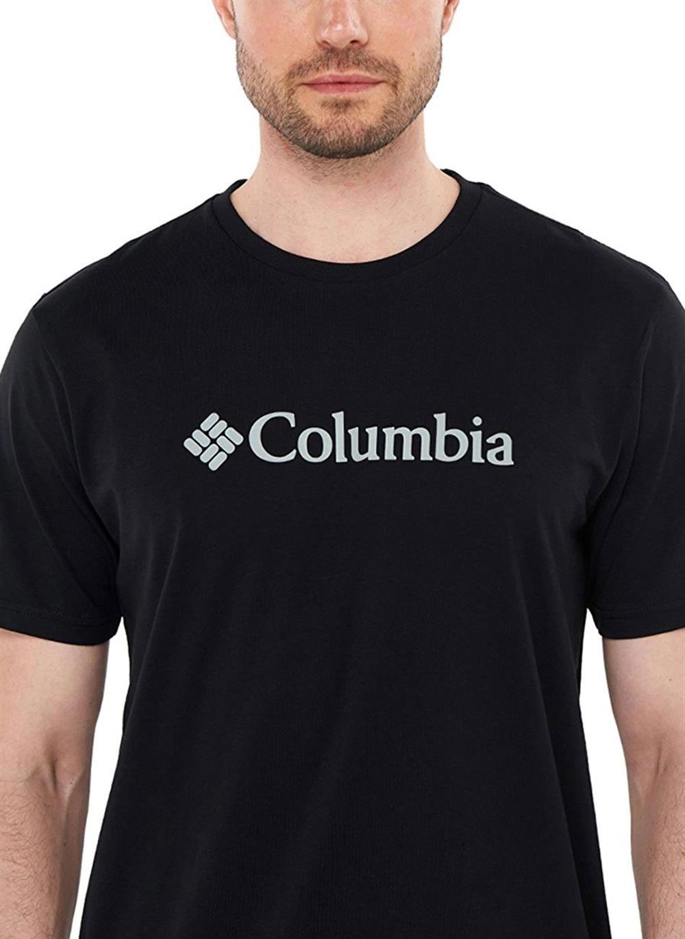 Columbia Csc M Basic Big Logo Brushed Ss Tee Erkek Tişört