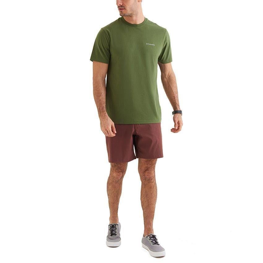 Columbia Csc M Basic Sm Logo Brushed Ss Tee Erkek Tişört CS0282