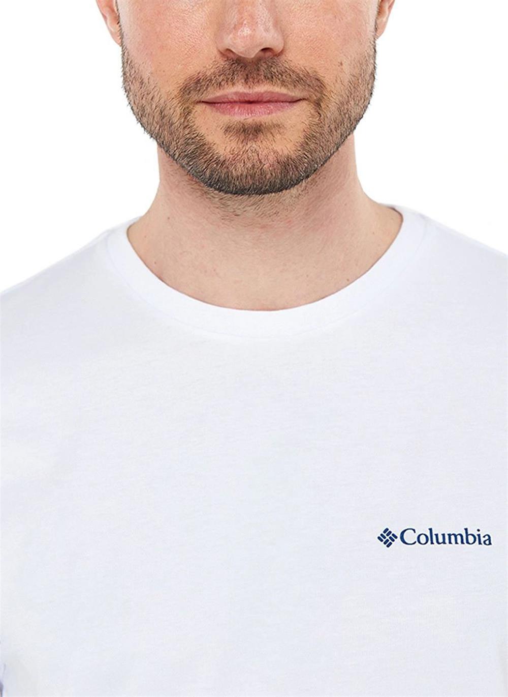 Columbia Csc M Basic Sm Logo Brushed Ss Tee Erkek Tişört