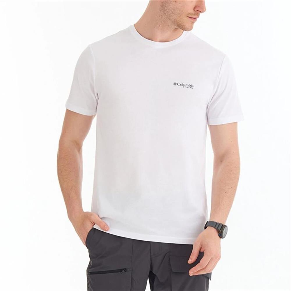 Columbia Csc M Pfg Fotw Classic Billfish Ss Tee Erkek Tişört