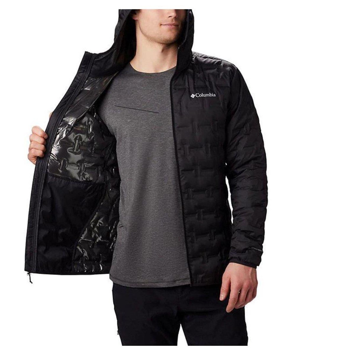 Columbia Delta Rıdge Down Hooded Jacket Erkek Mont