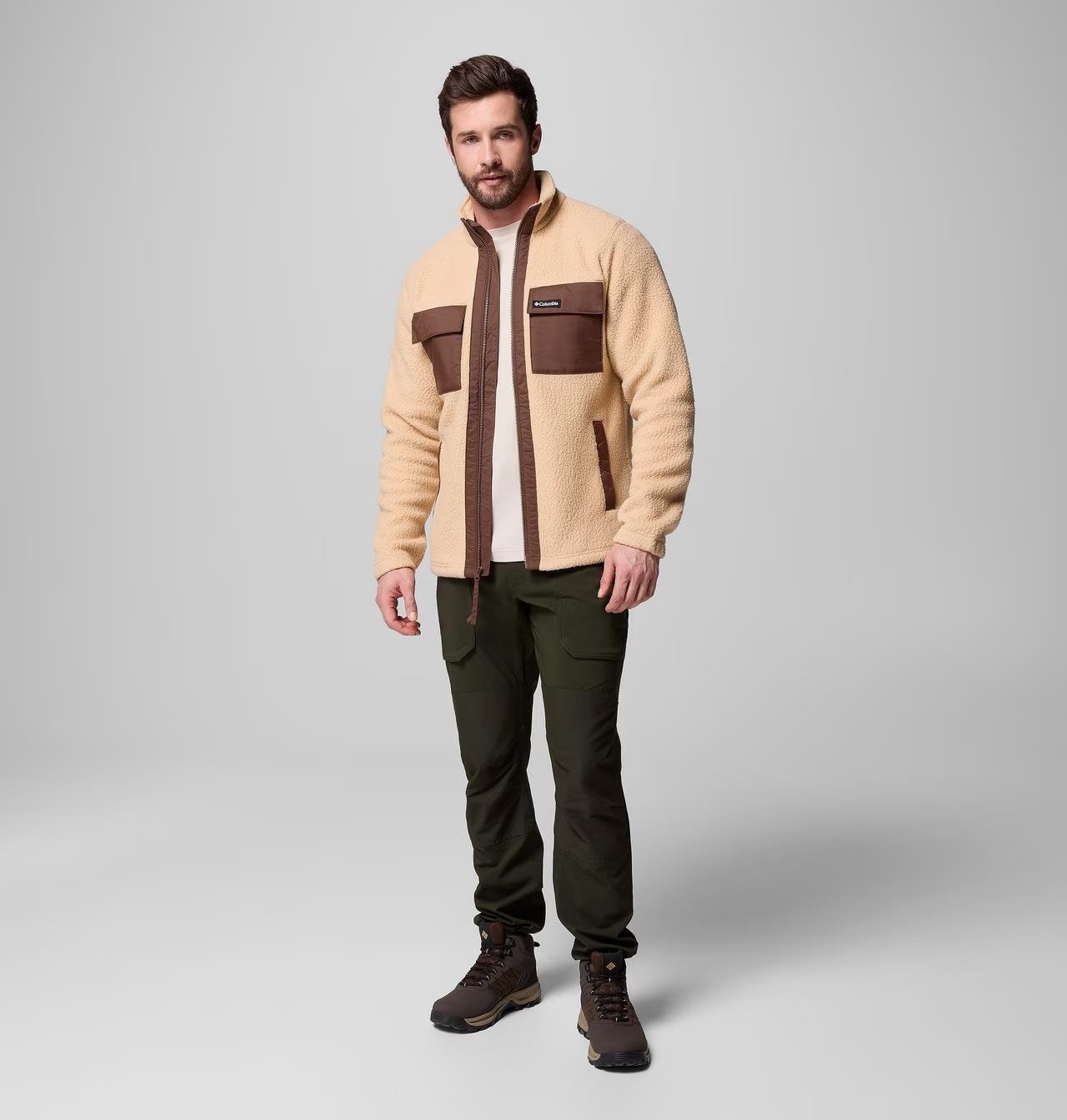 Columbia Juniper Peak Full Zip Fleece Erkek Polar XM6508