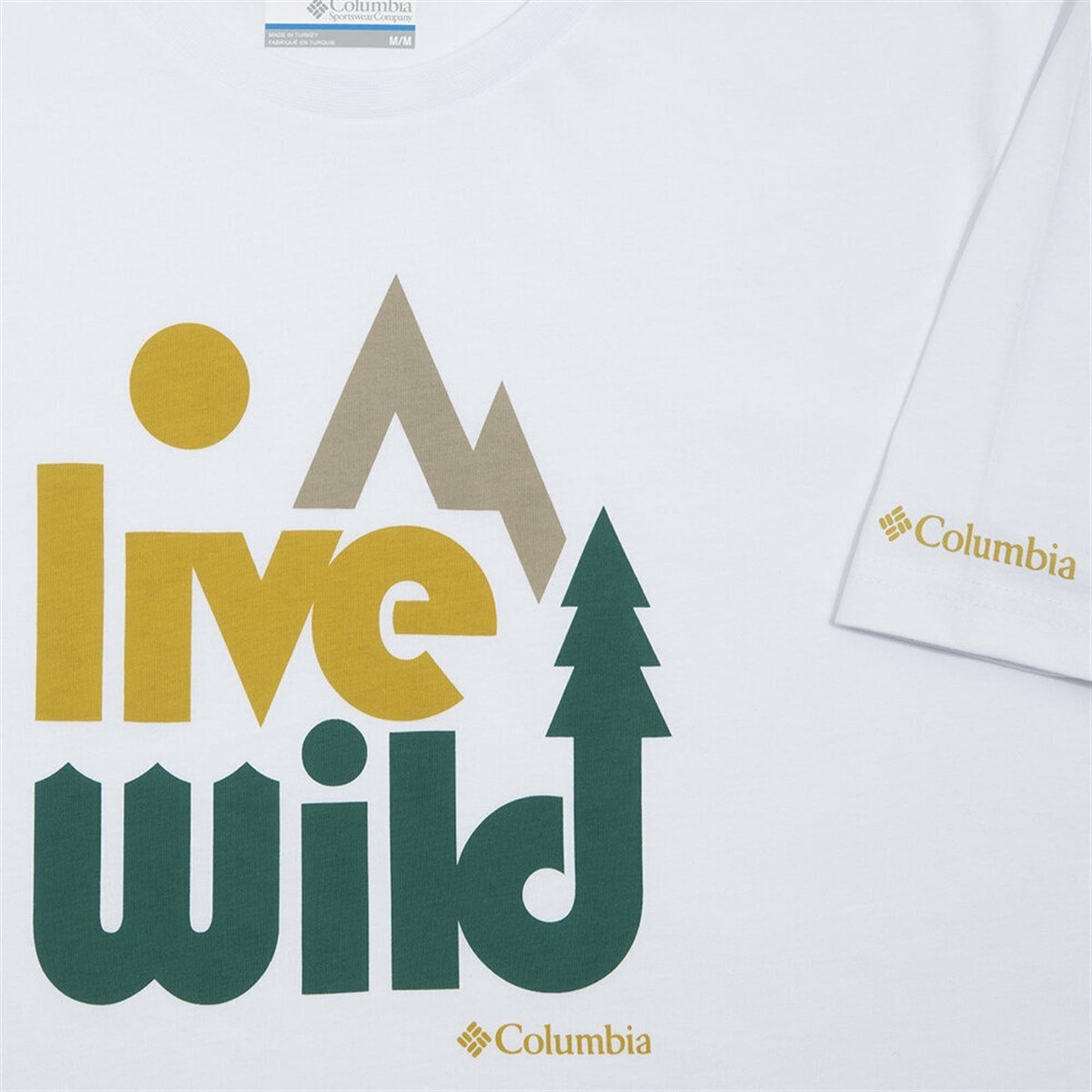 Columbia Live Wild Ss Tee Erkek Tişört