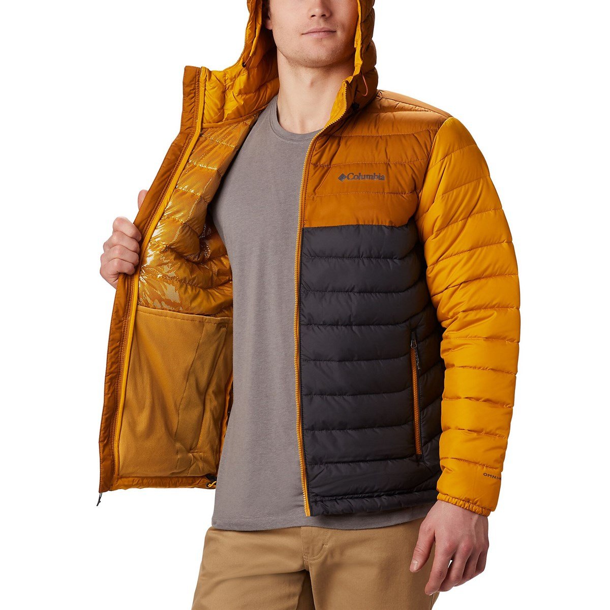 Columbia Powder Lıte Hooded Jacket Erkek Mont
