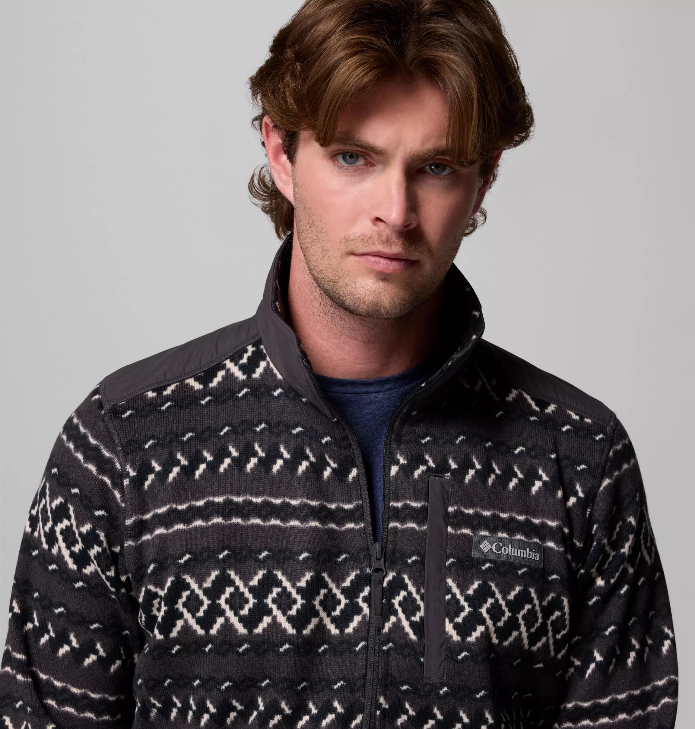 Columbia Sweater Weather Printed Half Zip İi Erkek Polar AO5809