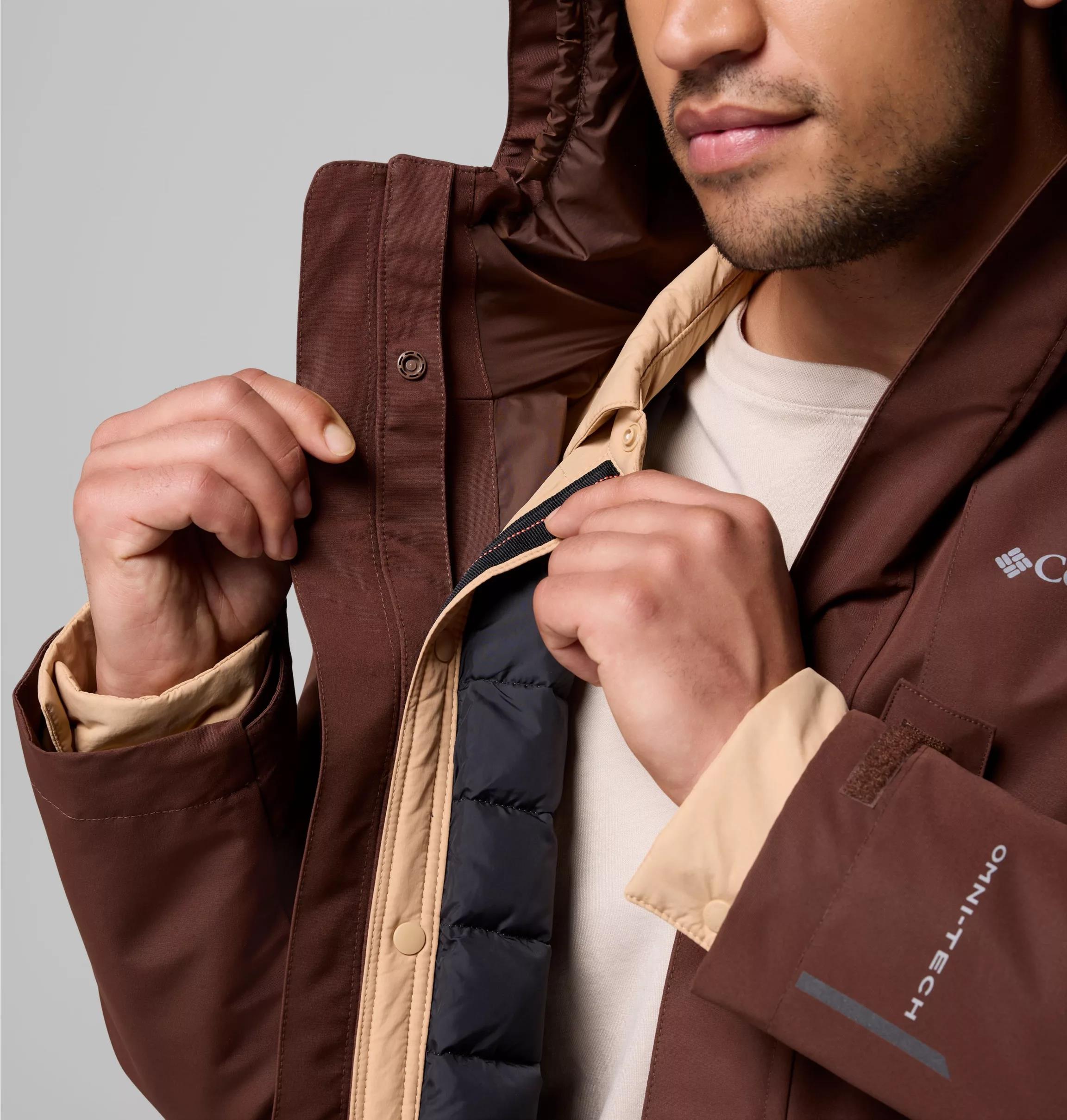 Columbia Wm4837 Landroamer Shırt Jacket Interchange Erkek 3 In 1 Mont