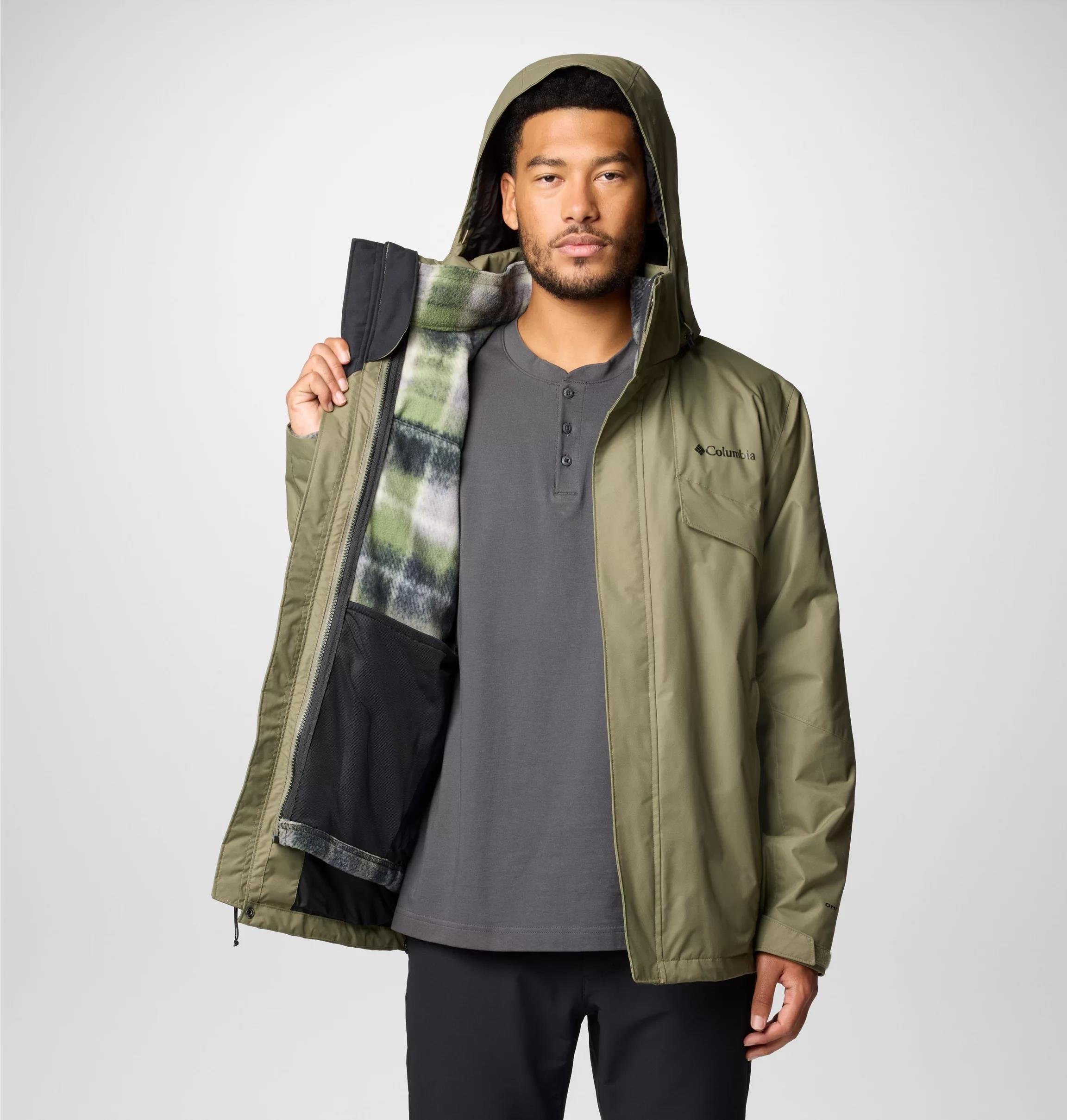 Columbia Wm8497 Bugaboo III Fleece Interchange Jacket Erkek Mont