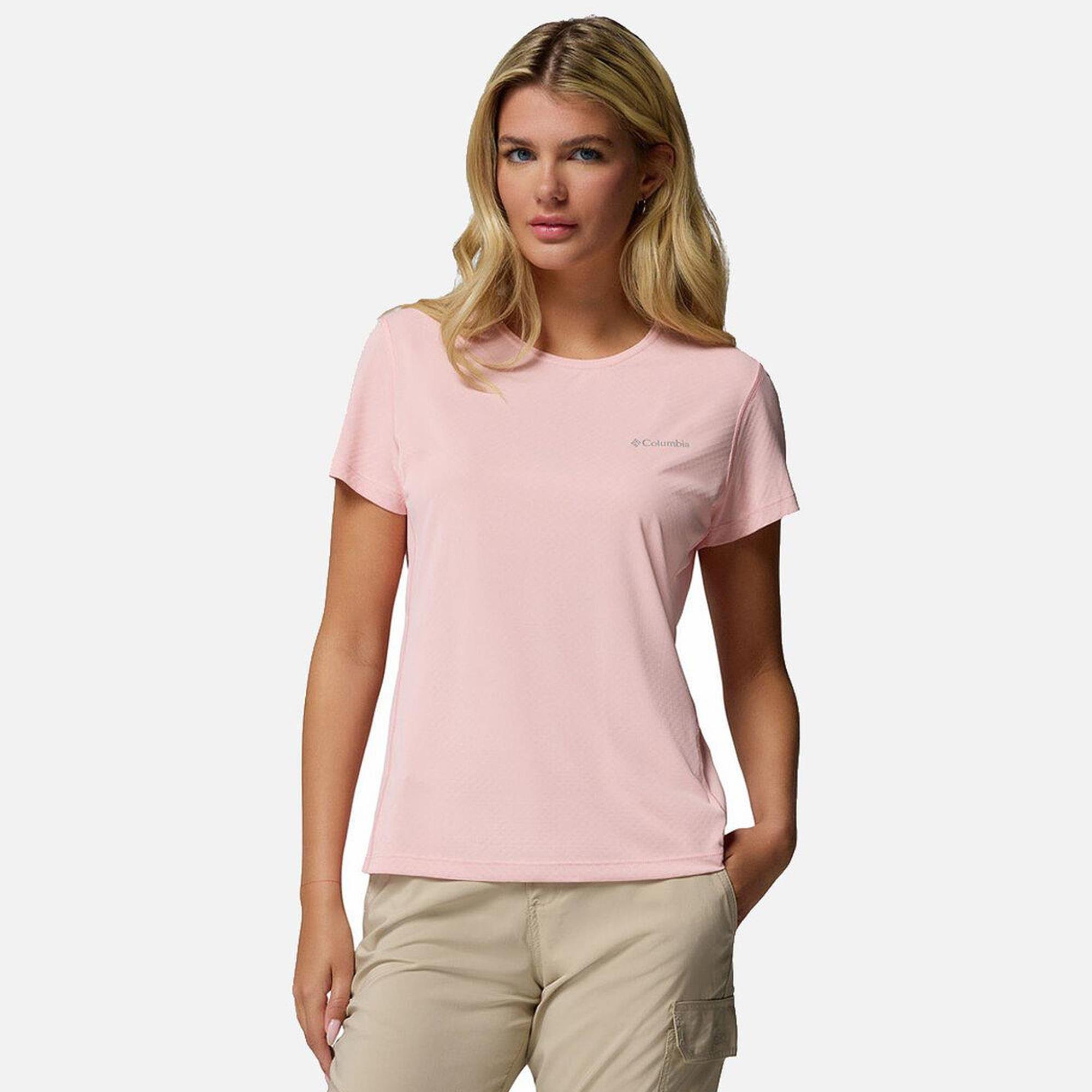 Columbia Zero Rules Lıght Ss Crew Kadın Tişört AL8532