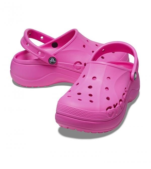 Crocs Baya Platform Clog Kadın Terlik 208186