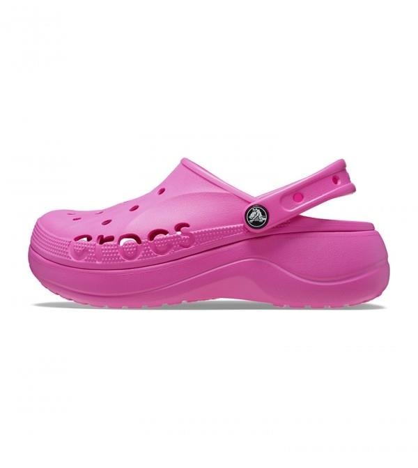 Crocs Baya Platform Clog Kadın Terlik 208186