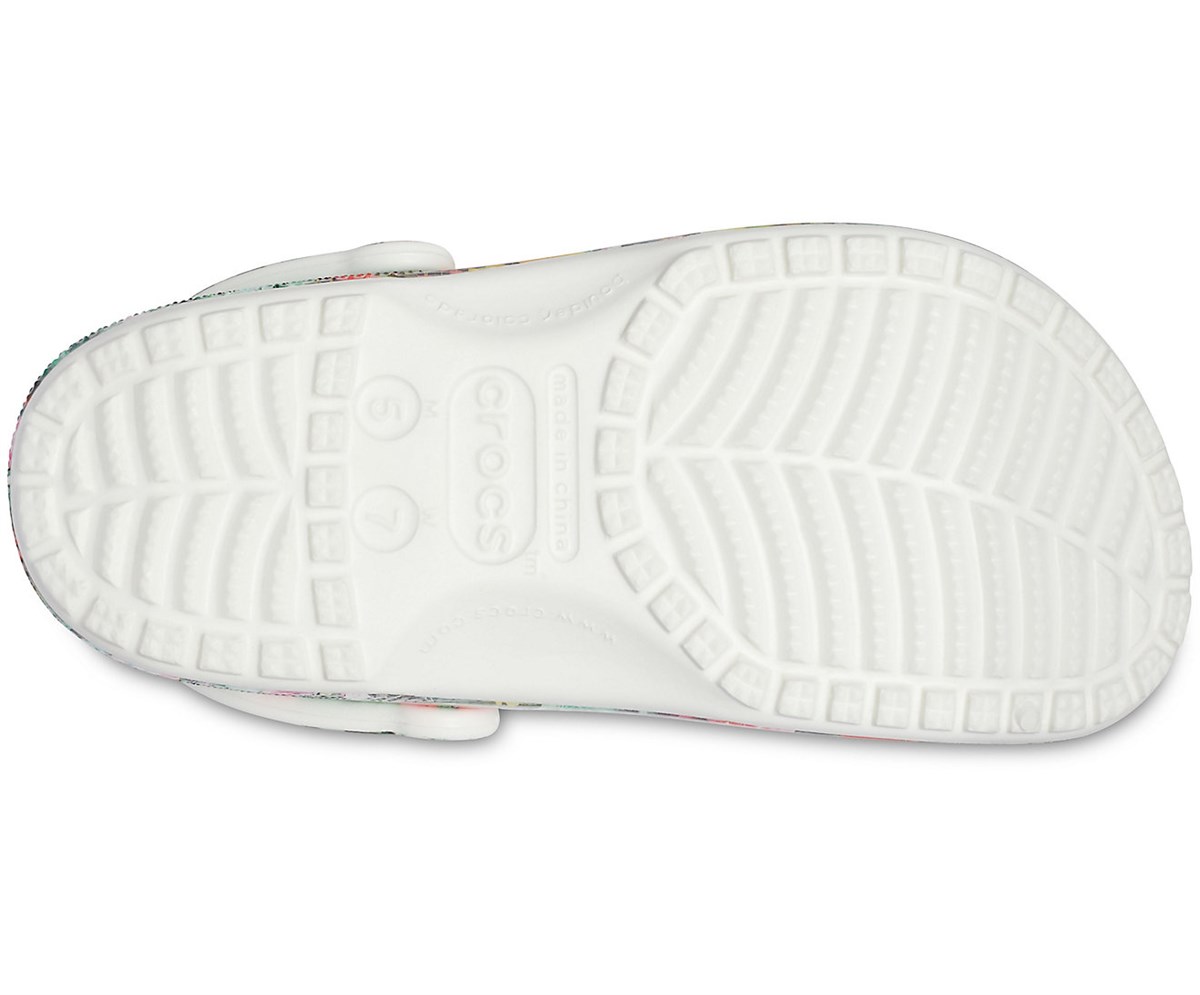 Crocs Classic Printed Floral Clog Unisex Terlik