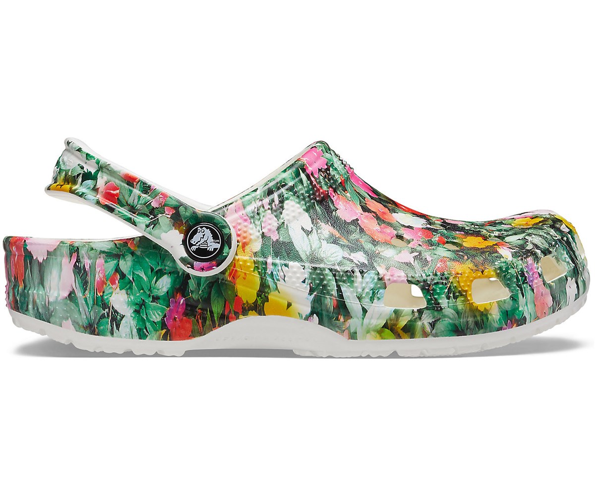 Crocs Classic Printed Floral Clog Unisex Terlik