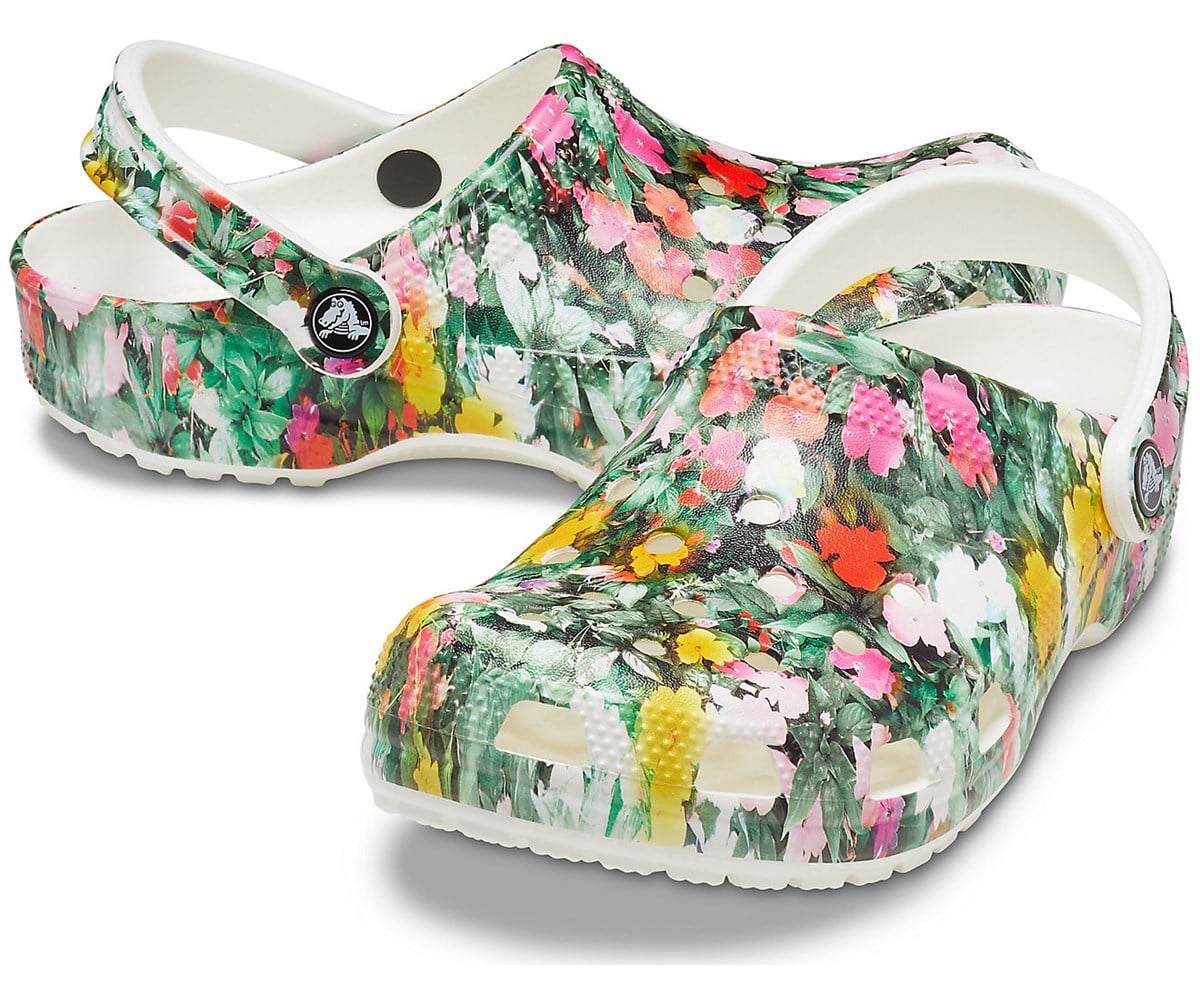 Crocs Classic Printed Floral Clog Unisex Terlik