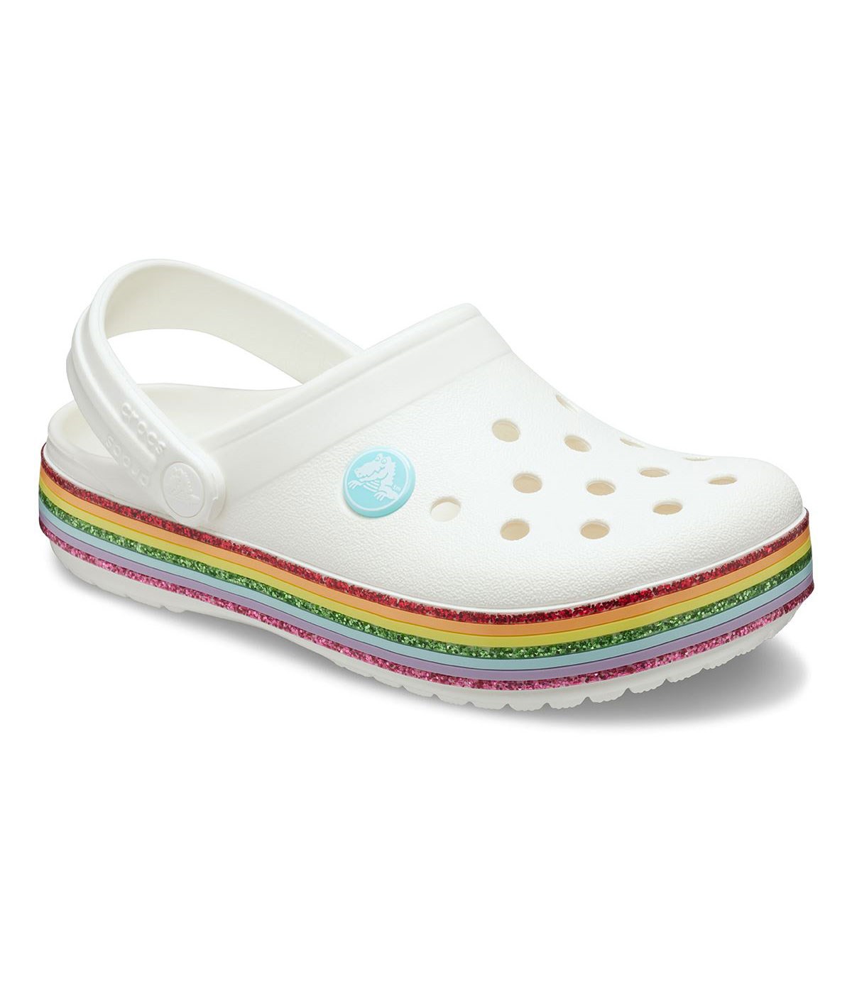 Crocs Crocband Rainbow Glitter Clg K Çocuk Terlik
