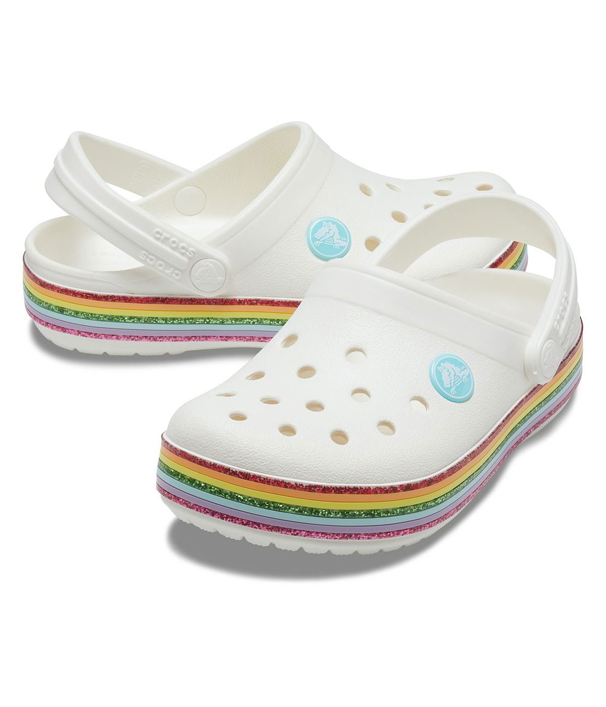 Crocs Crocband Rainbow Glitter Clg K Çocuk Terlik