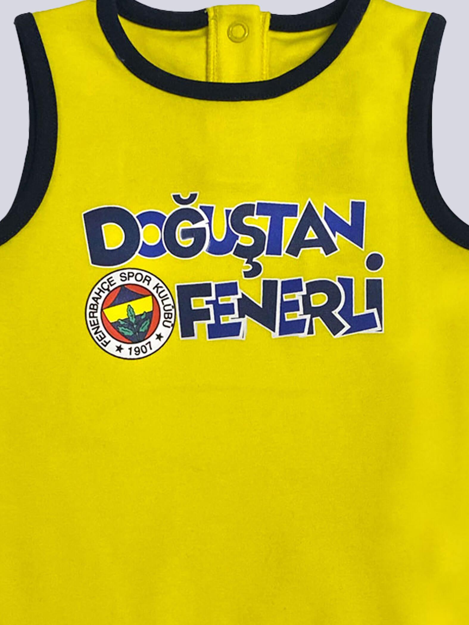 Fenerbahçe Doğuştan Fenerli Bebek Tişört BE220CFY01