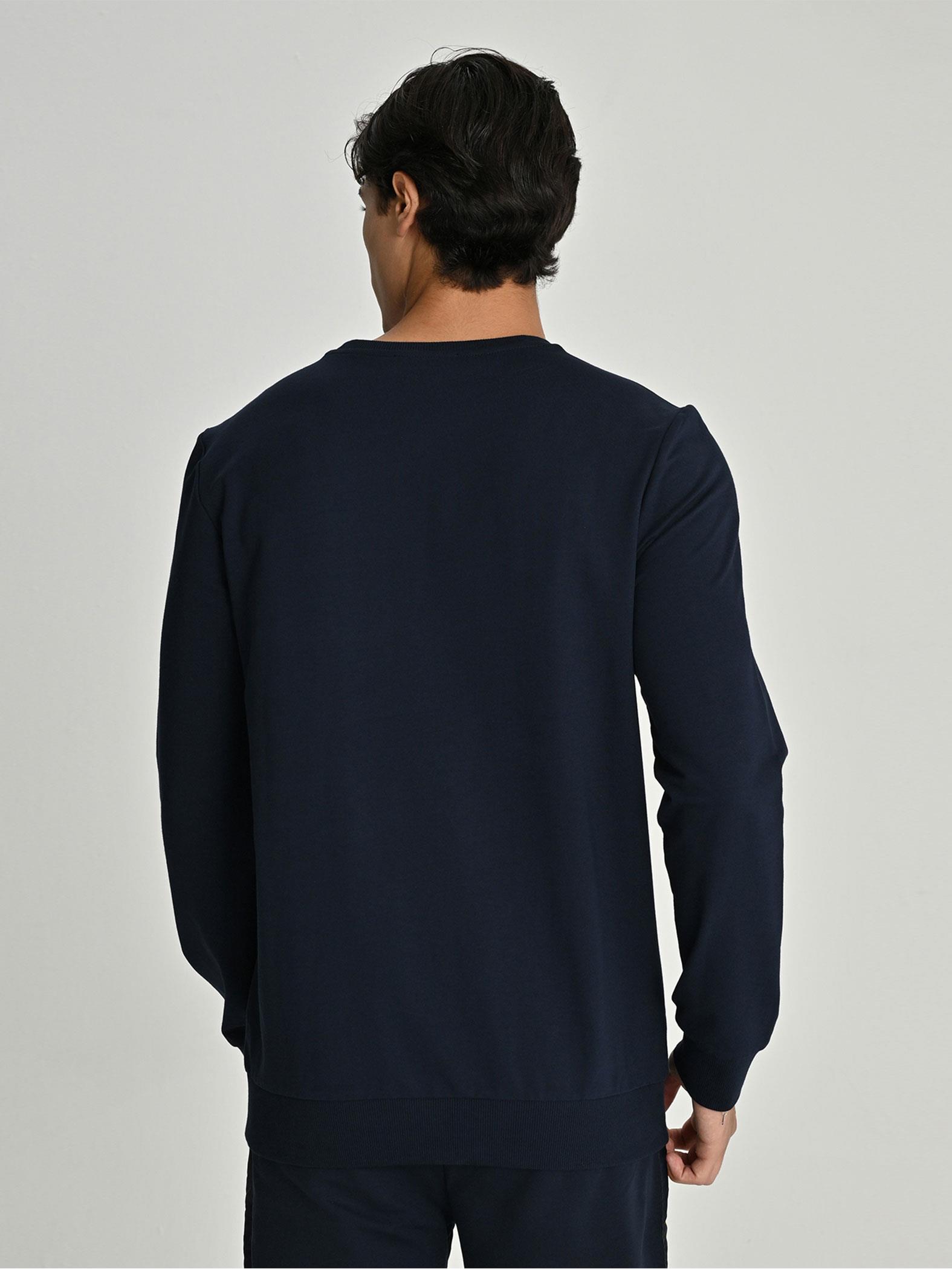 Fenerbahçe Erkek Tribün All Over Baskı Sweat TK017EGK05