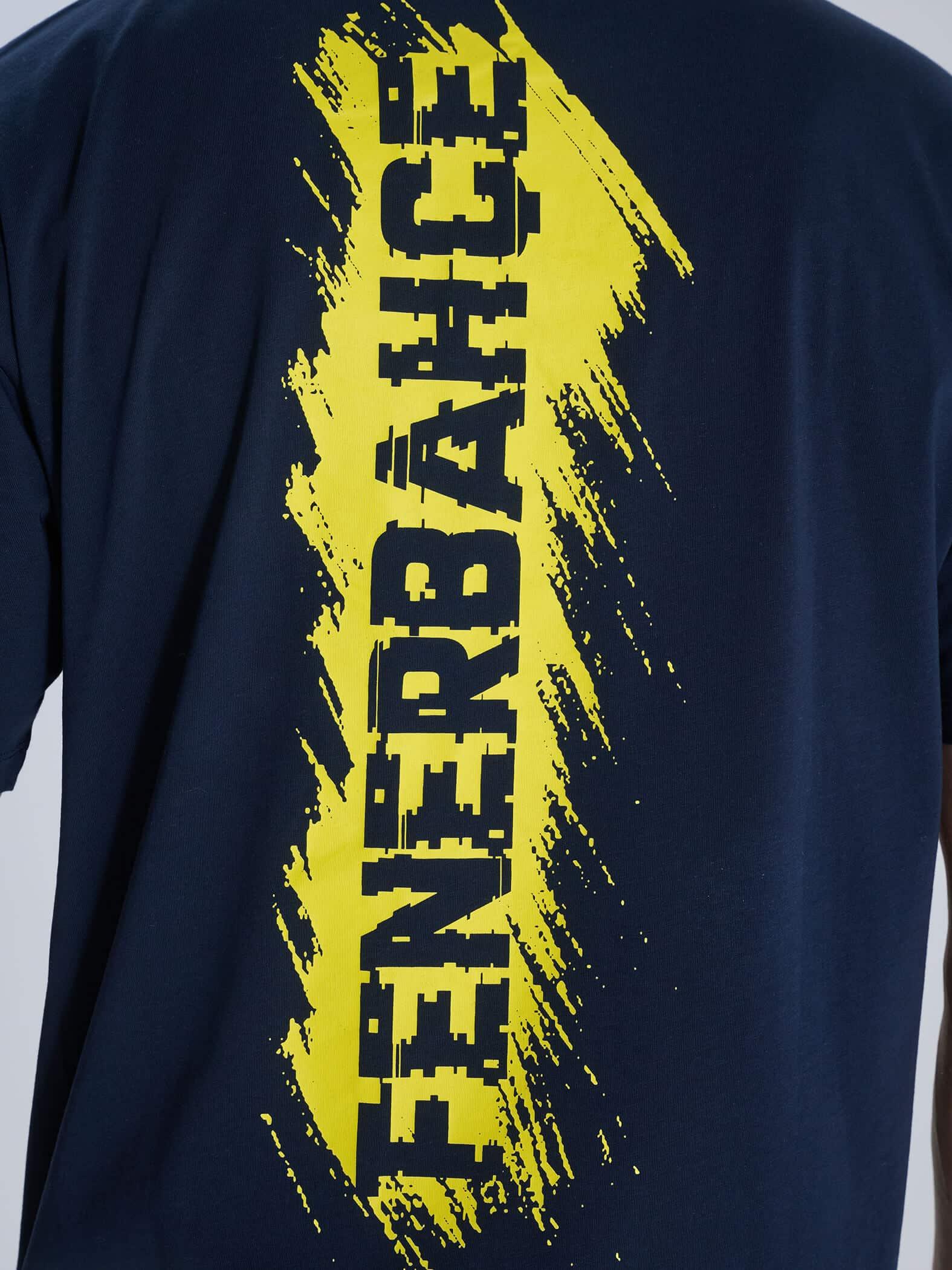 Fenerbahçe Sarı Lacivert Erkek Şal TK010EFY40