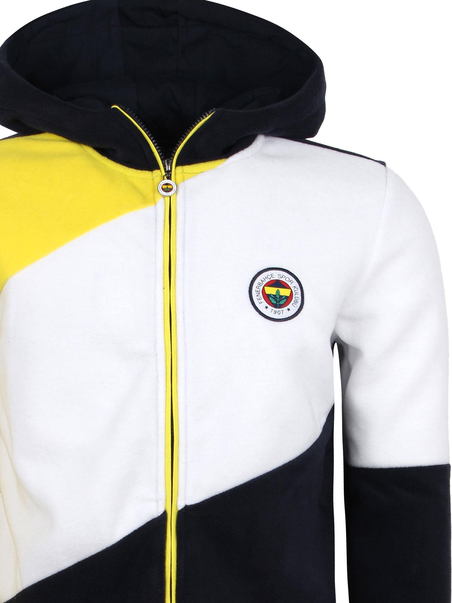 Fenerbahçe Tribün Diyagonal Peluş Erkek Sweat TK017EFK18