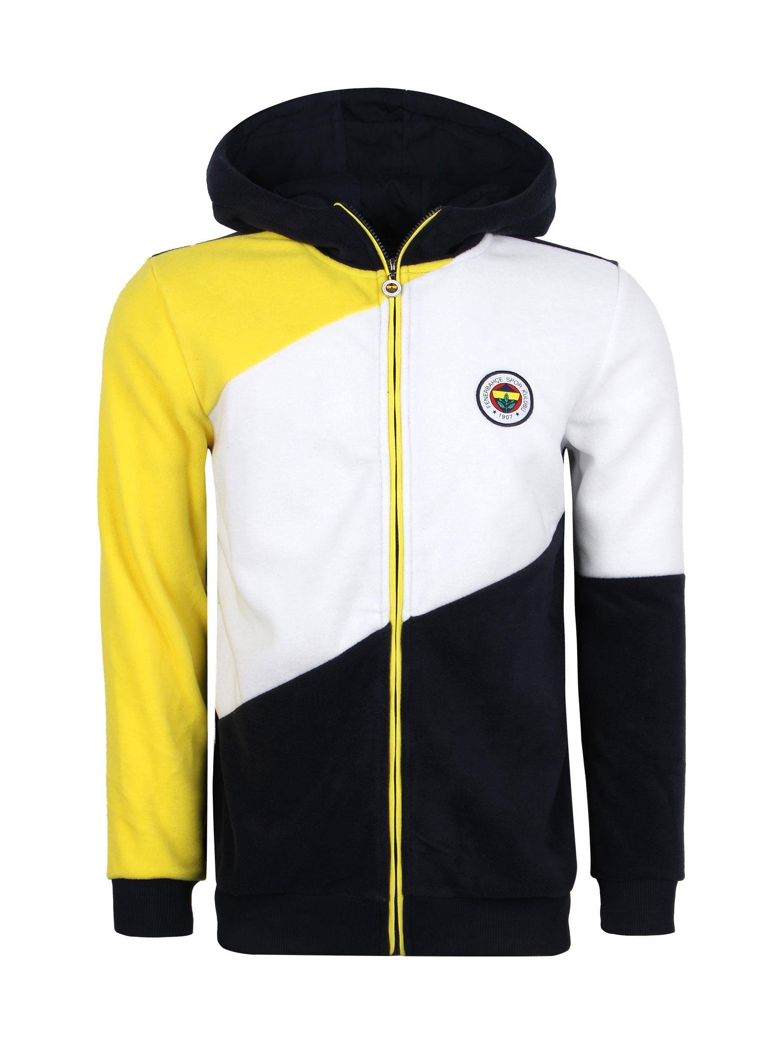 Fenerbahçe Tribün Diyagonal Peluş Erkek Sweat TK017EFK18