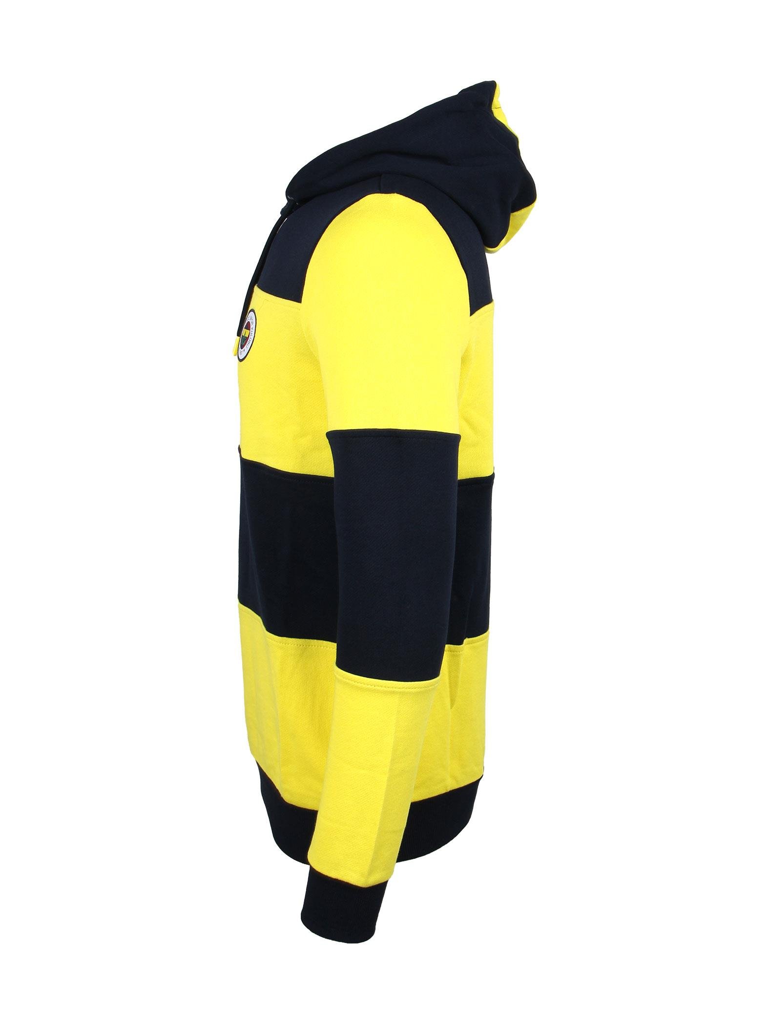 Fenerbahçe Tribün Sarı Lacivert Erkek Sweat TK017EFK13