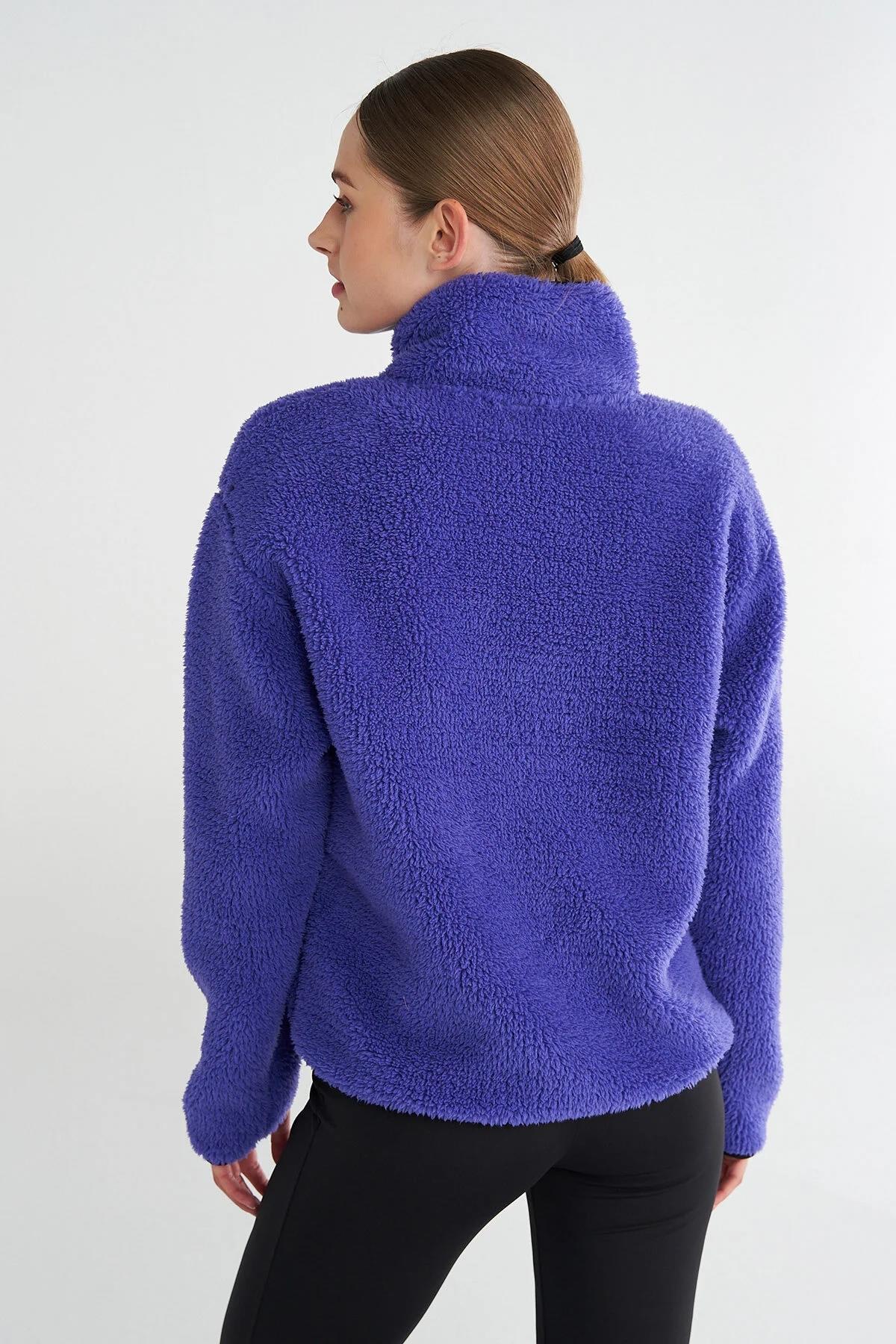 Hummel Hmlarun Sherpa Zip Jacket Kadın Polar 922363