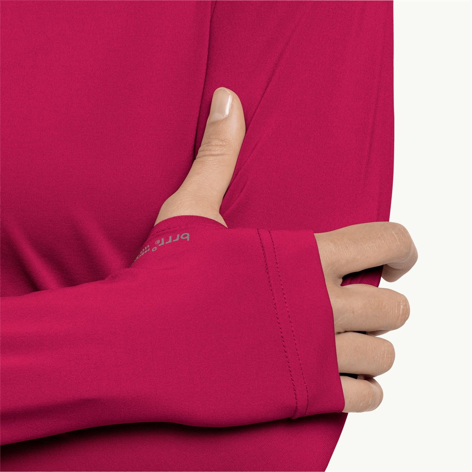 Jack Wolfskin Tasman L/S W Kadın Tişört