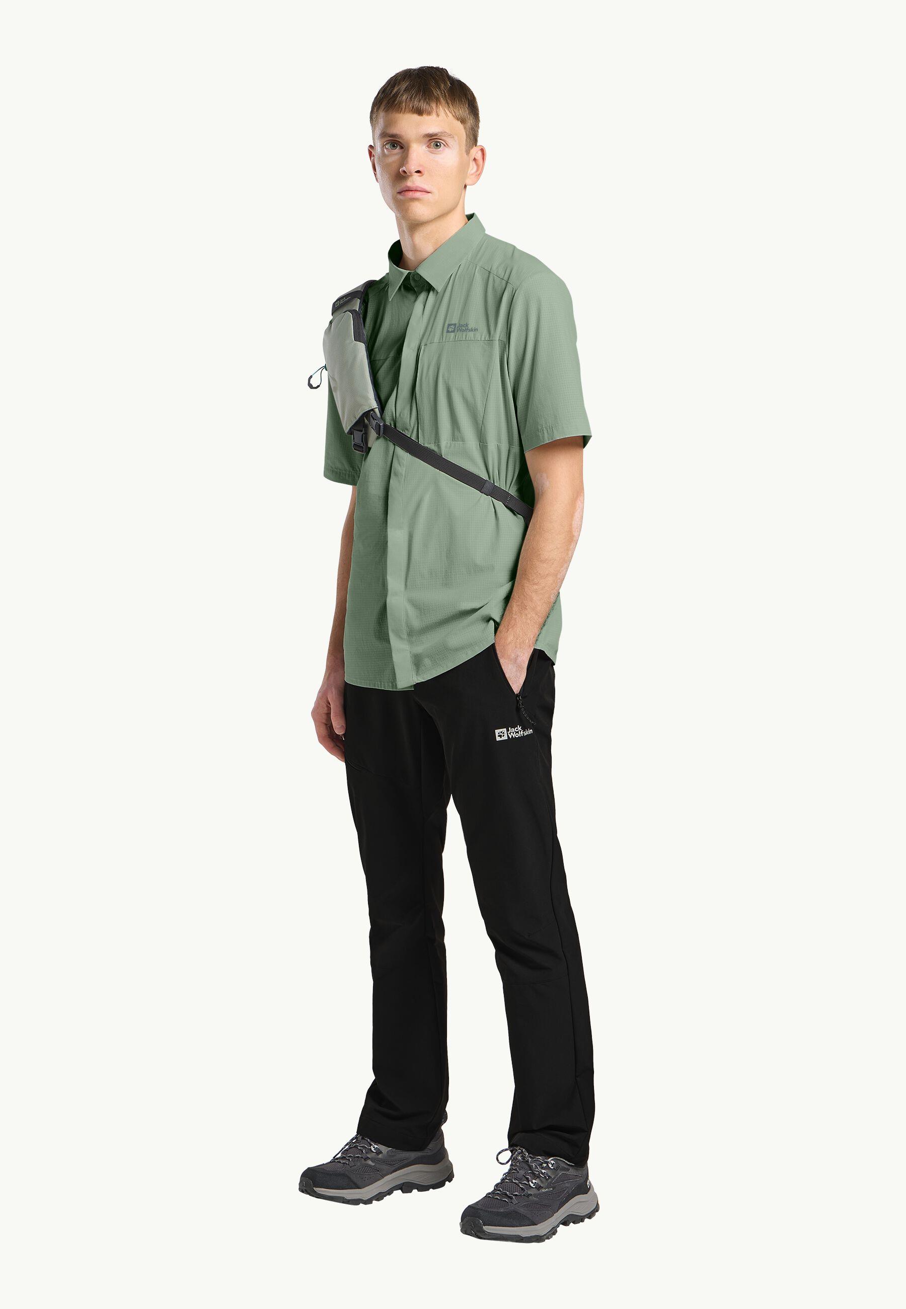 Jack Wolfskin Vandra S|S Shırt M Erkek Gömlek 1404071