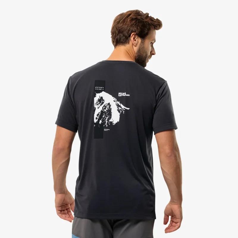 Jack Wolfskin Vonnan S/S Graphic T M Erkek Tişört 1809941