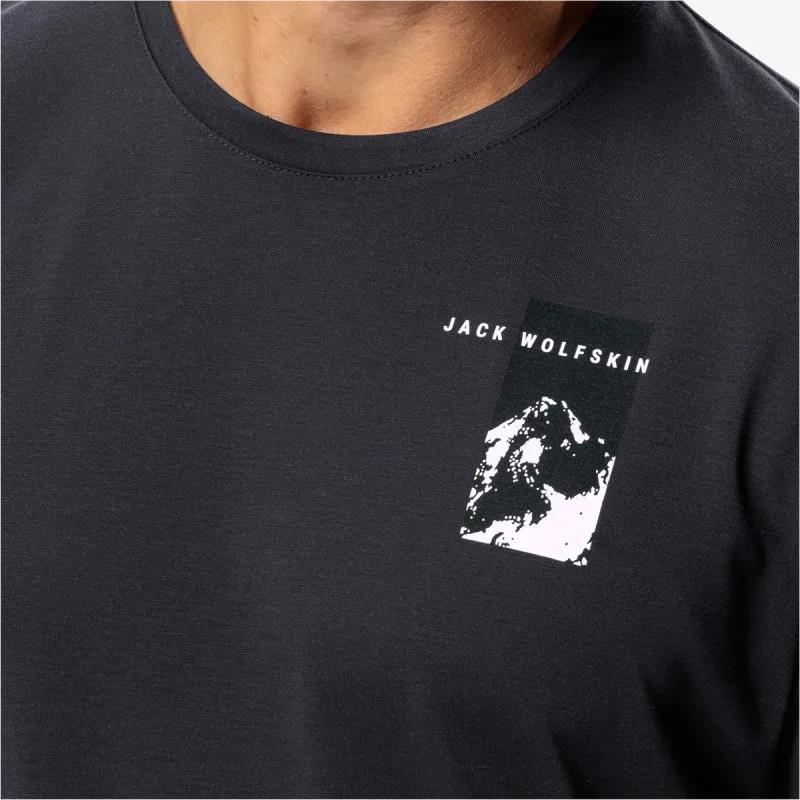 Jack Wolfskin Vonnan S/S Graphic T M Erkek Tişört 1809941