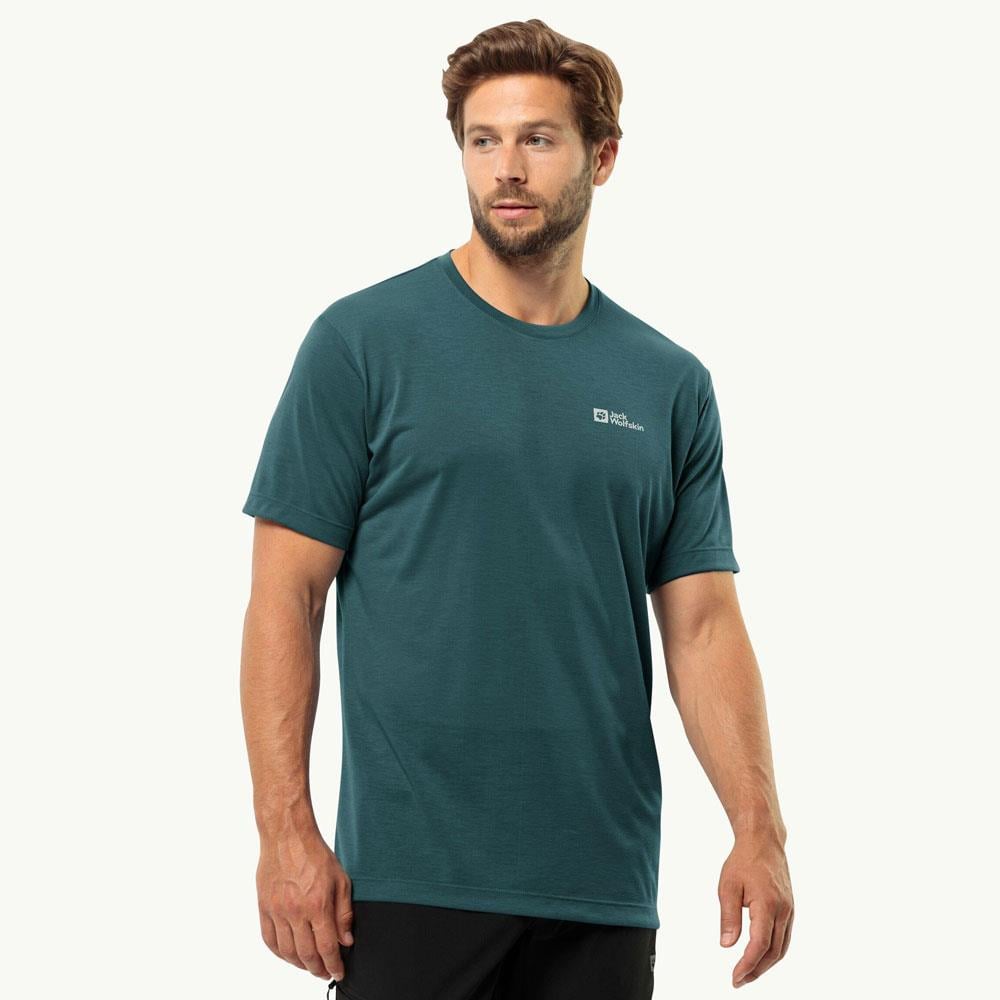 Jack Wolfskin Vonnan S/S T M Erkek Tişört 1809951