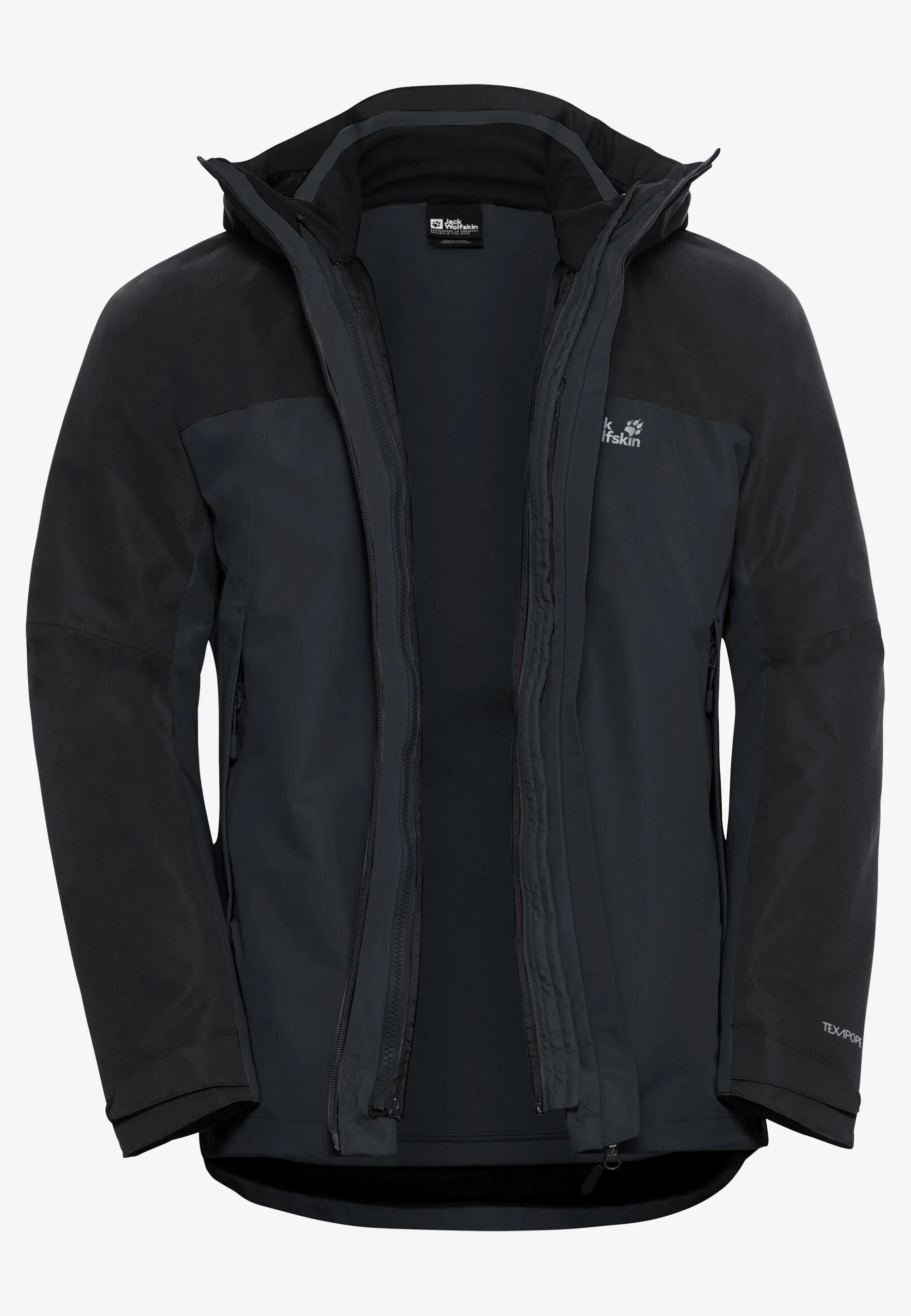 Jack Wolfskin Wild Places 3İn1 Jkt M Erkek Mont A65257