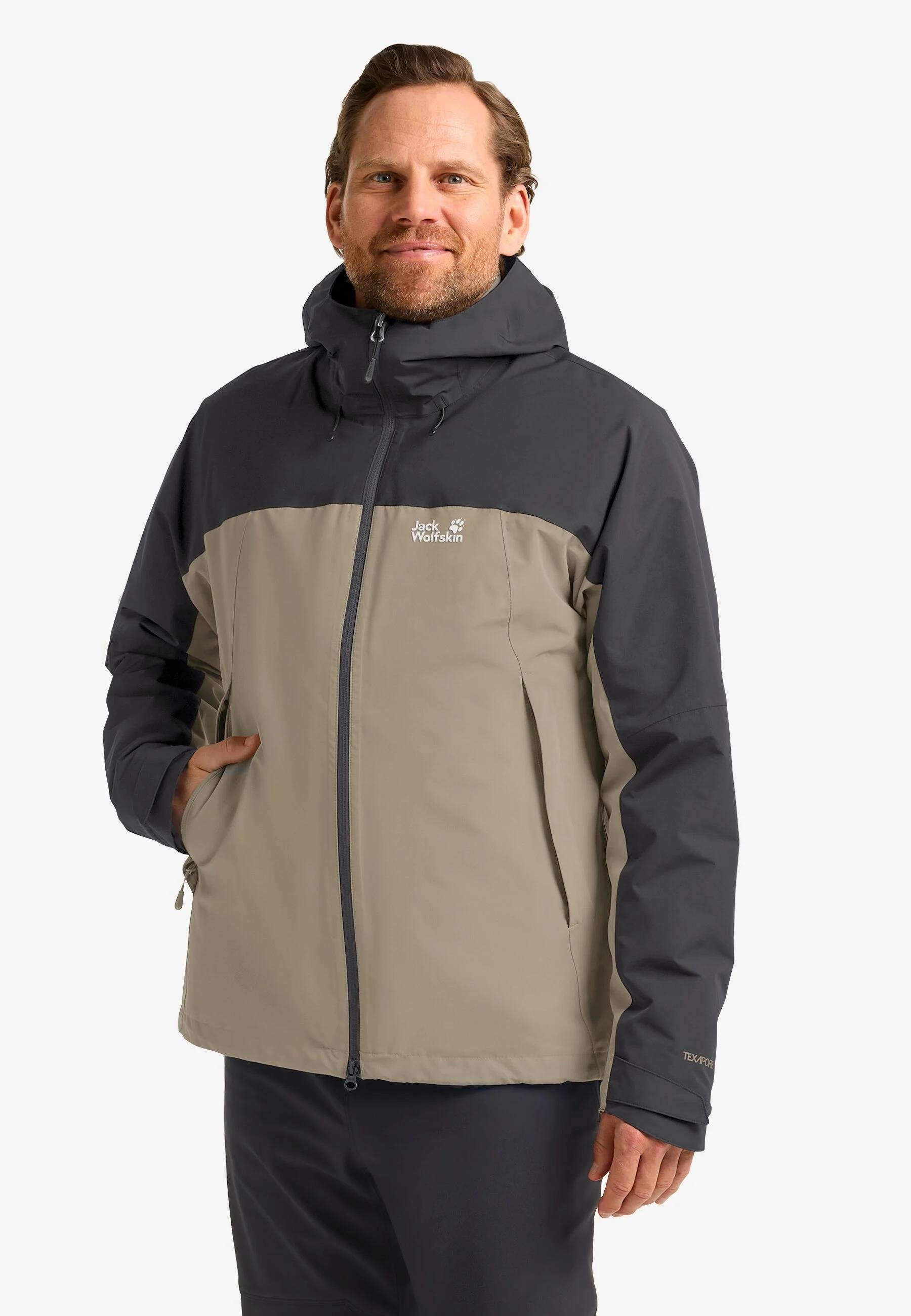 Jack Wolfskin Wild Places 3İn1 Jkt M Erkek Mont A65257